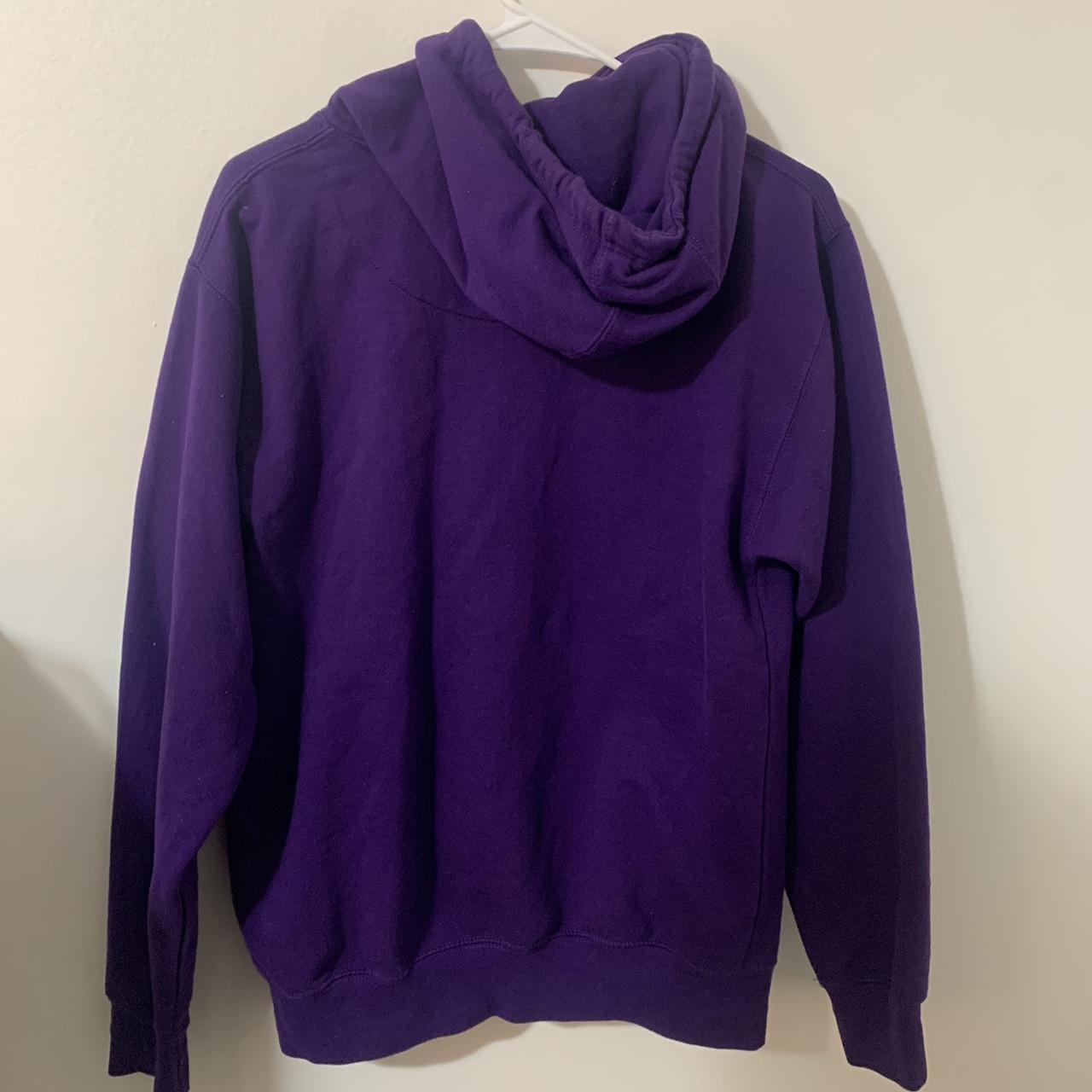 Men's Purple and Yellow Hoodie | Depop