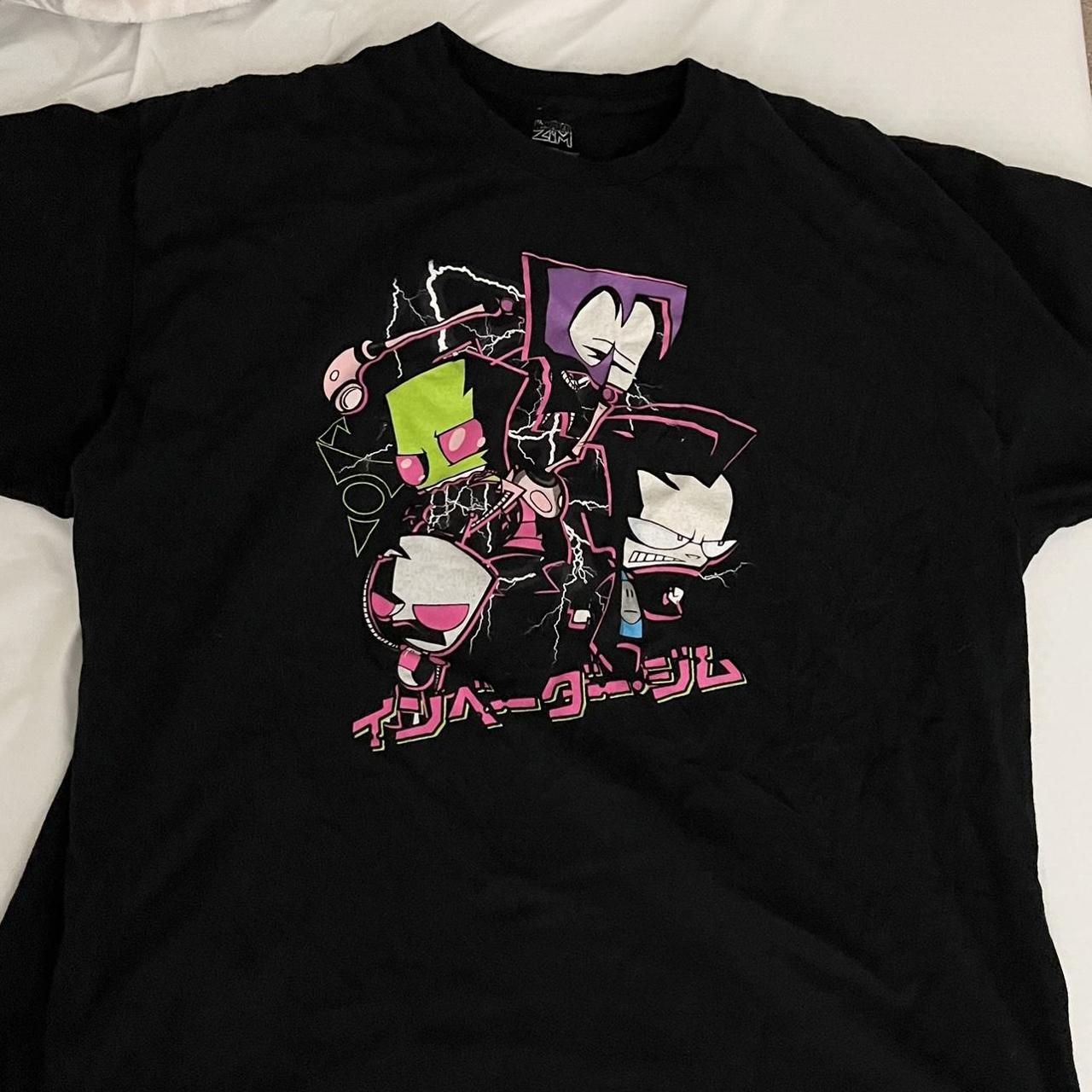 invader zim tshirt #scene #emo #grunge... - Depop