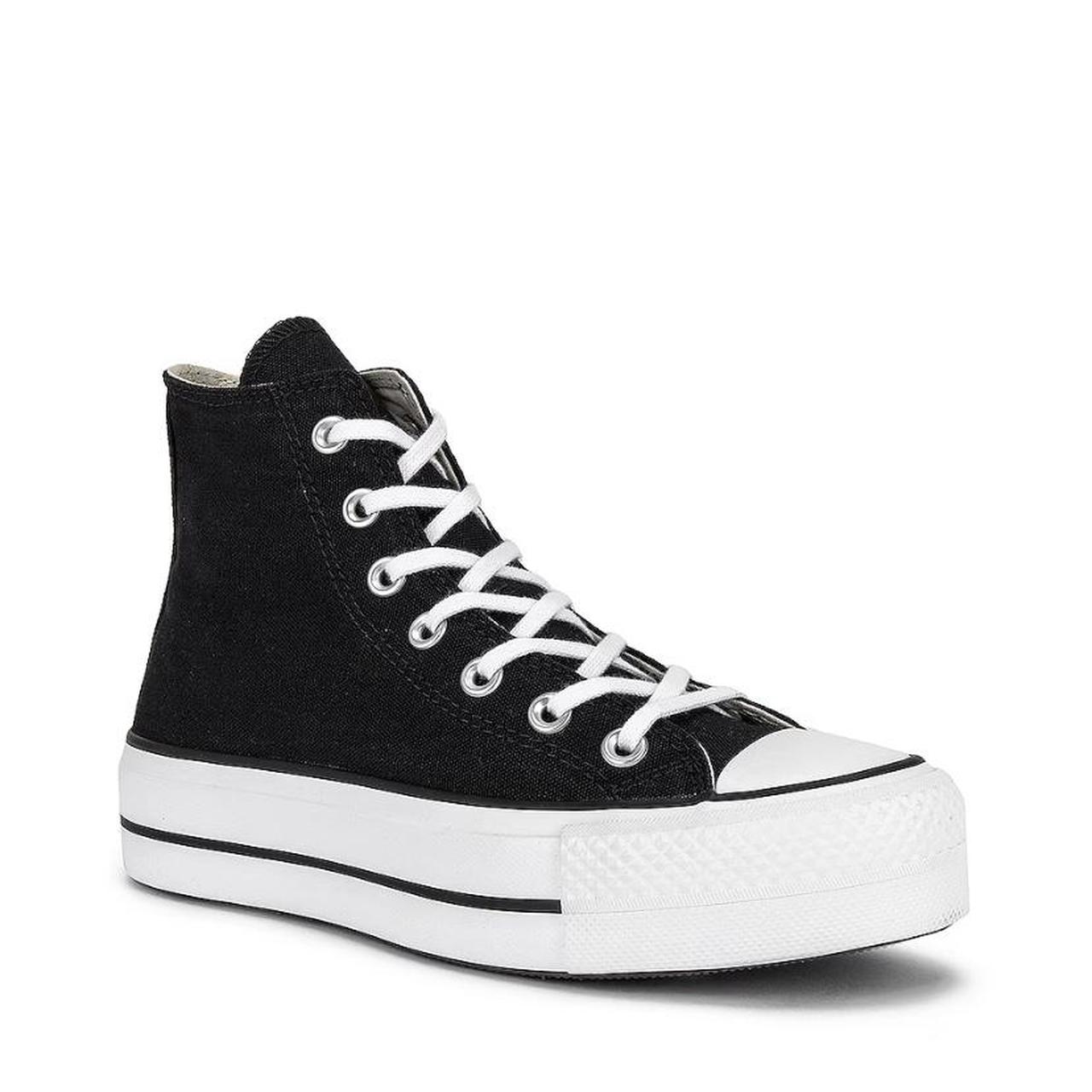 Converse Women's Black Trainers Depop
