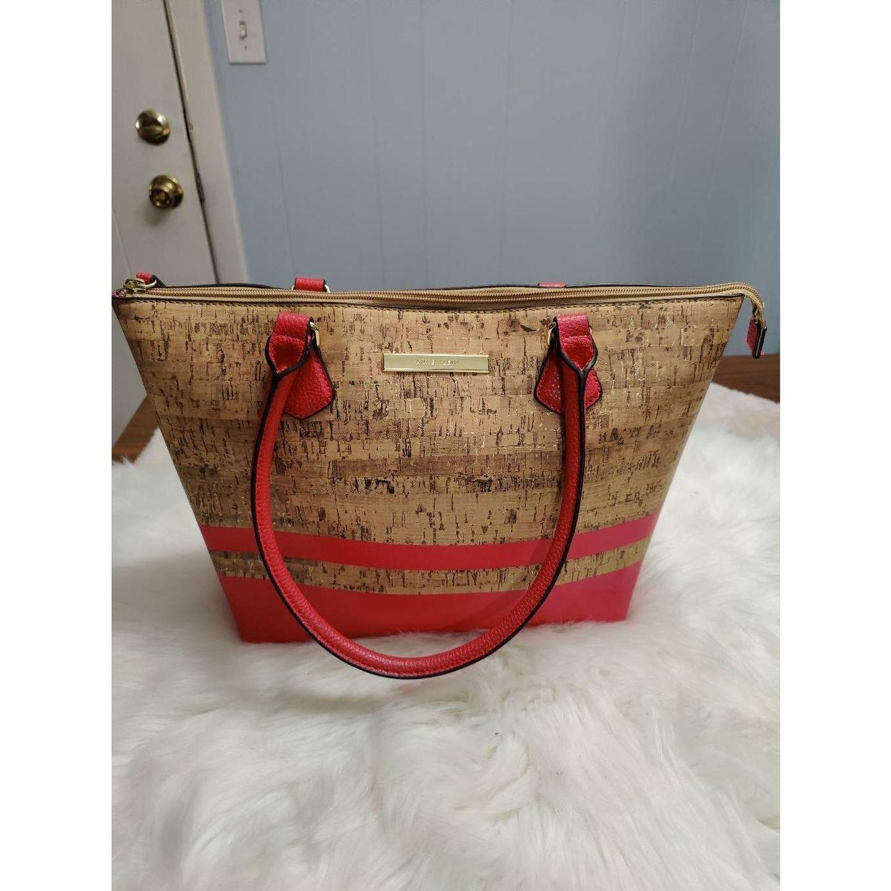 Anne klein cork online tote