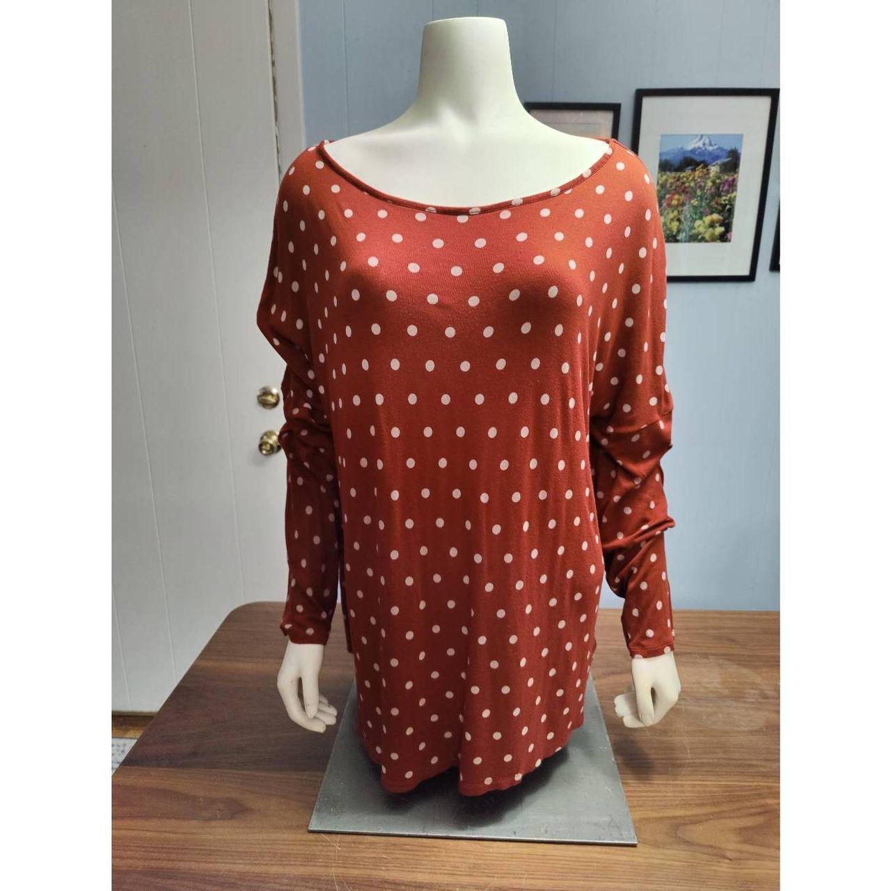 Boden polka hot sale dot top