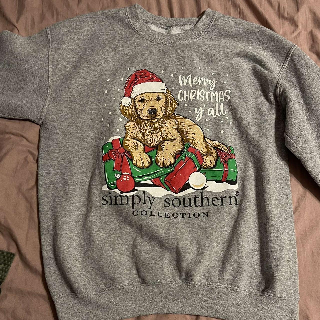 Simply southern Christmas pullover Depop