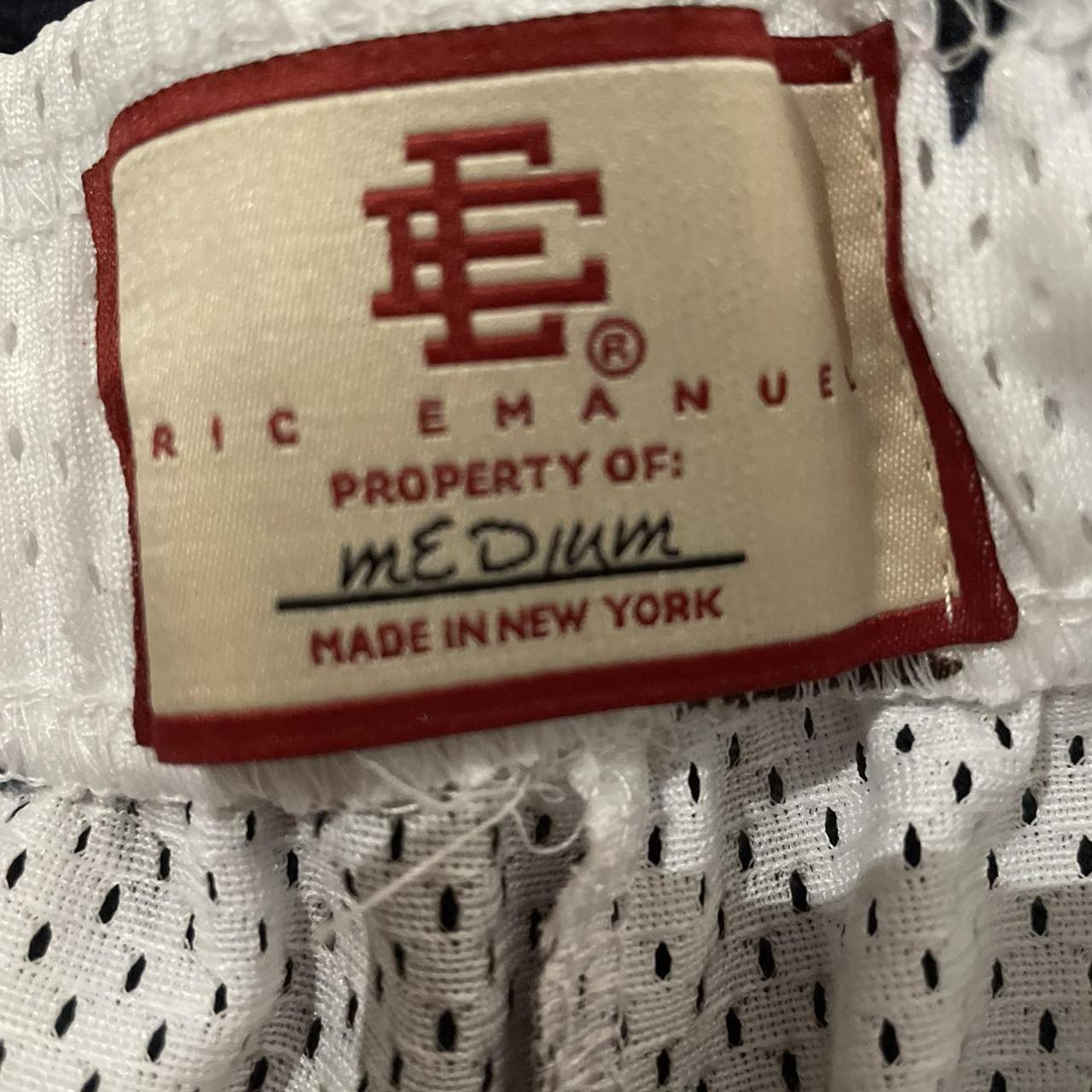 Eric Emanuel x BAPE EE Basic Short Cream/Brown/Navy Men's - SS20 - US