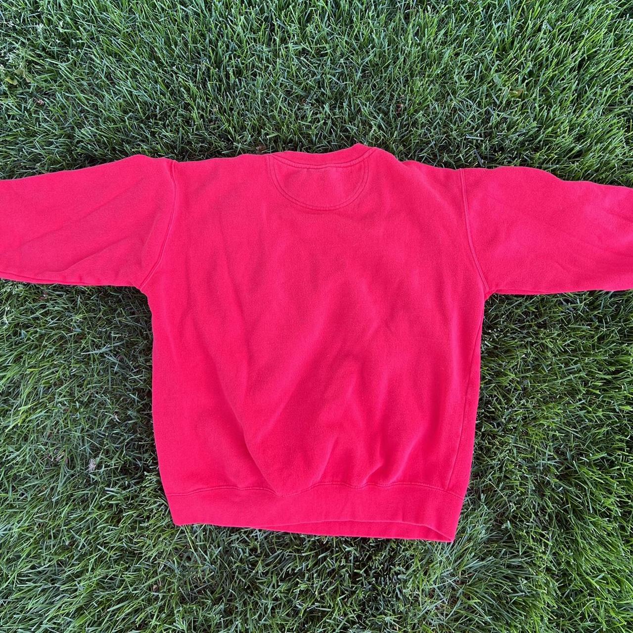 Starter Men's Red Sweatshirt | Depop