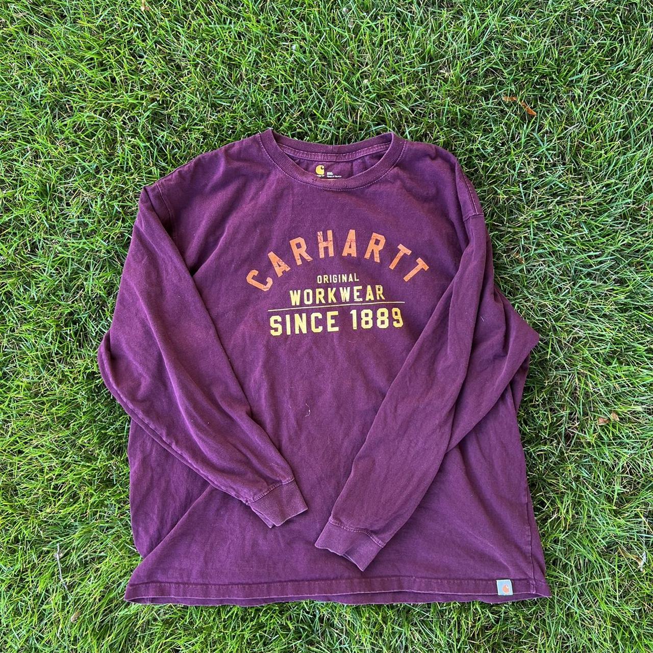 Rare cool Carhartt long sleeve 🧼ALL CLOTHING ARE... - Depop