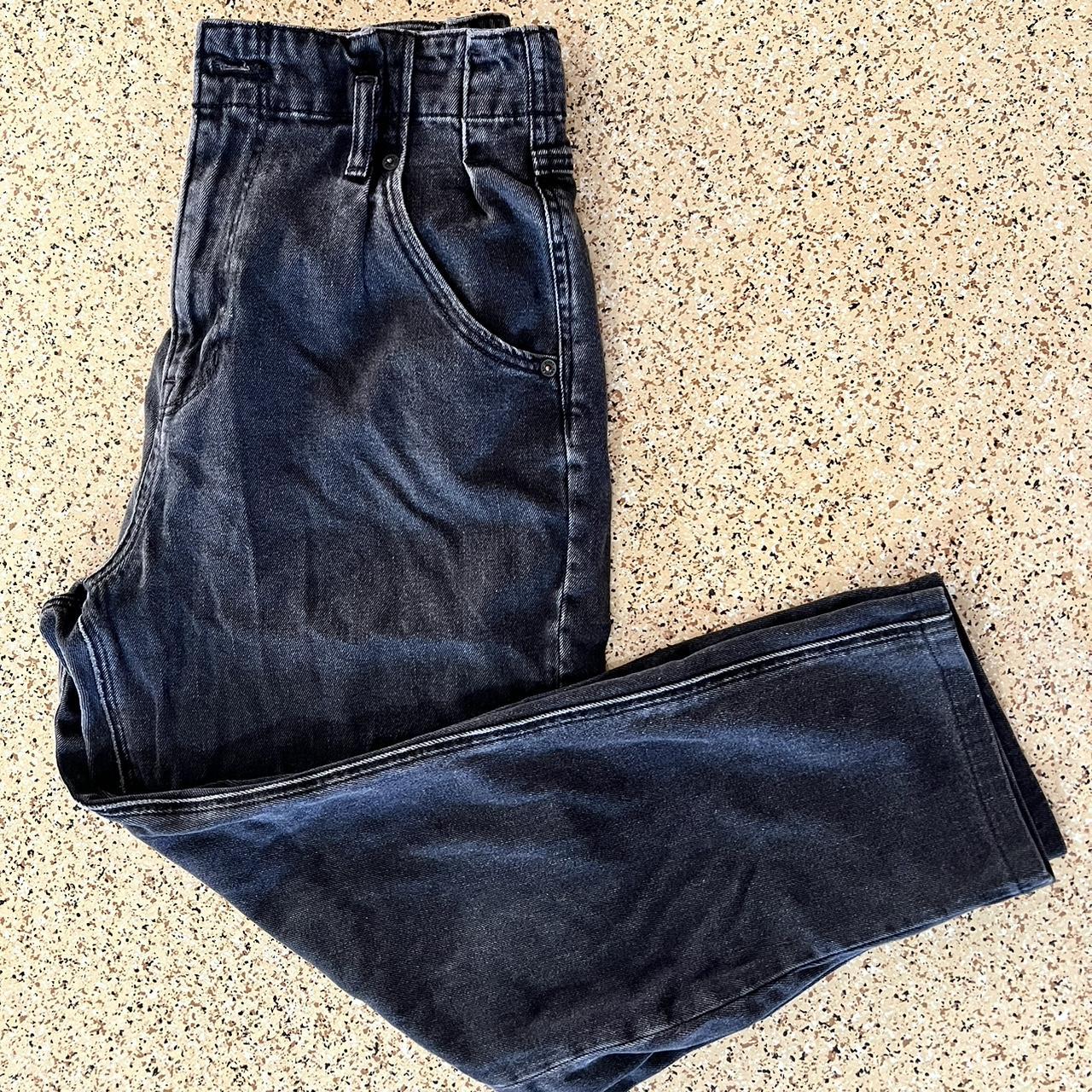 American Eagle Women's Black Trousers Depop