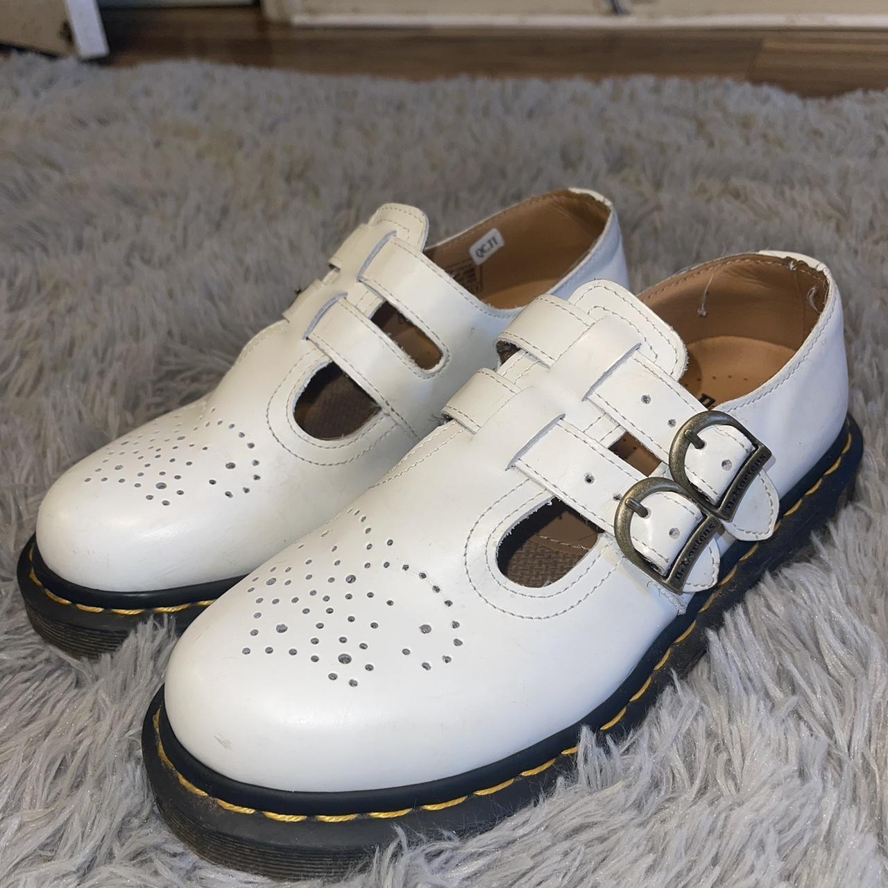 White mary jane dr hot sale martens