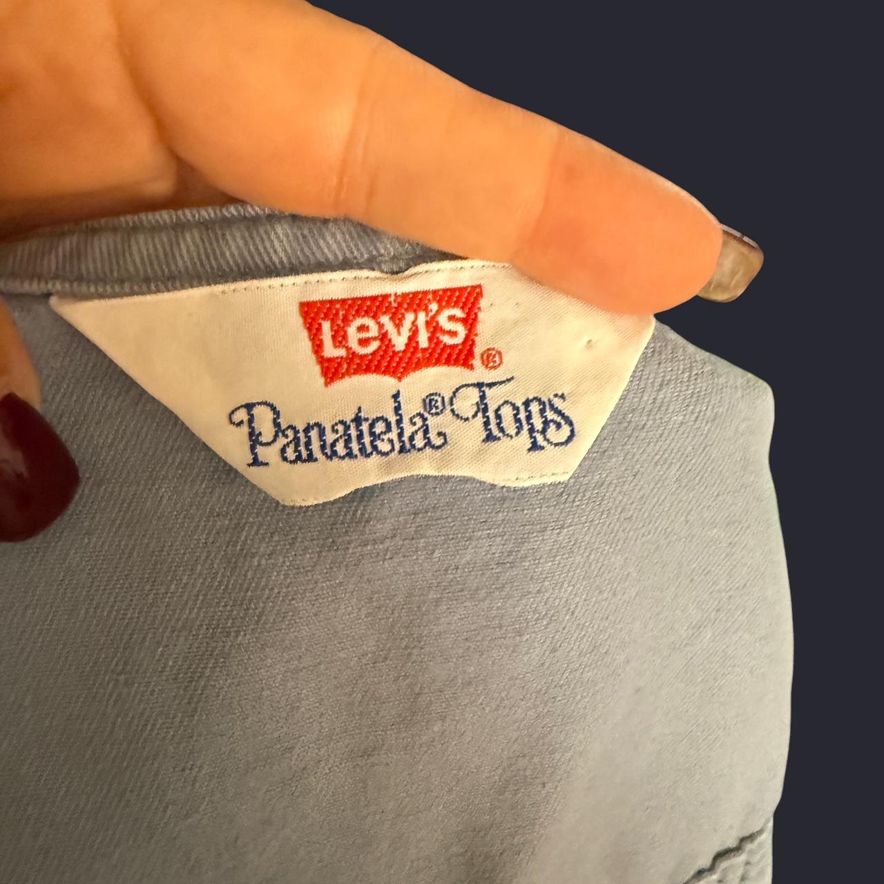 Levi's Women's Vest - Blue - L – Light dusty blue… - image 4