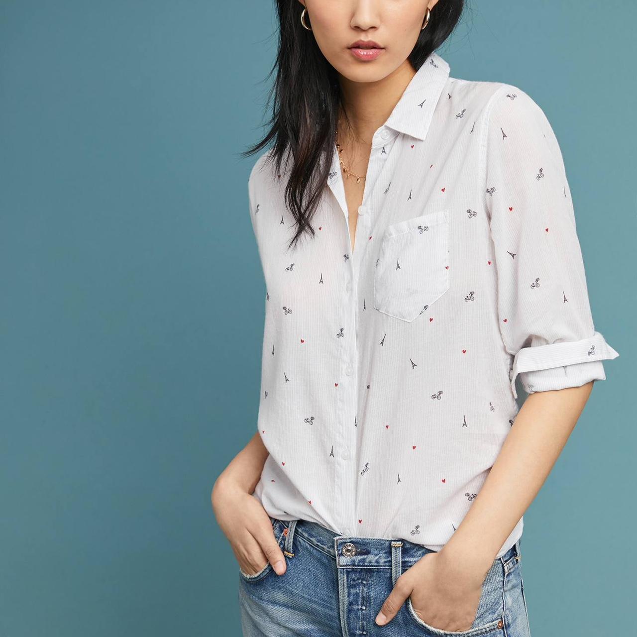 Rails Women's Top - White/Multi - S – RAILS 'Litt… - image 1