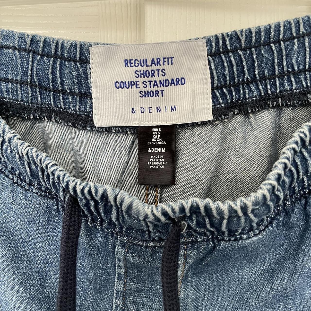 H&M Men's Navy Shorts Depop