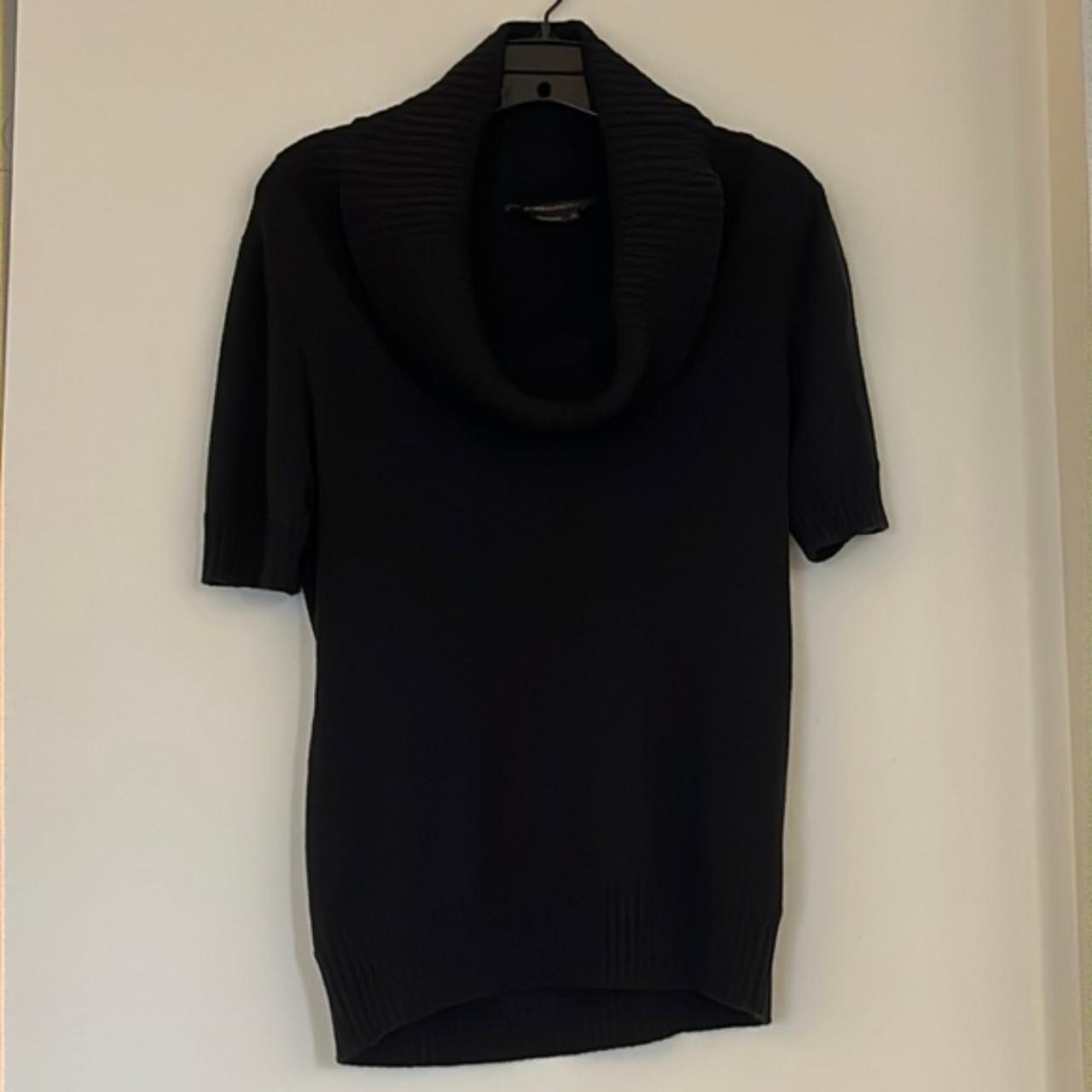 Women's black clearance cowl neck jumper