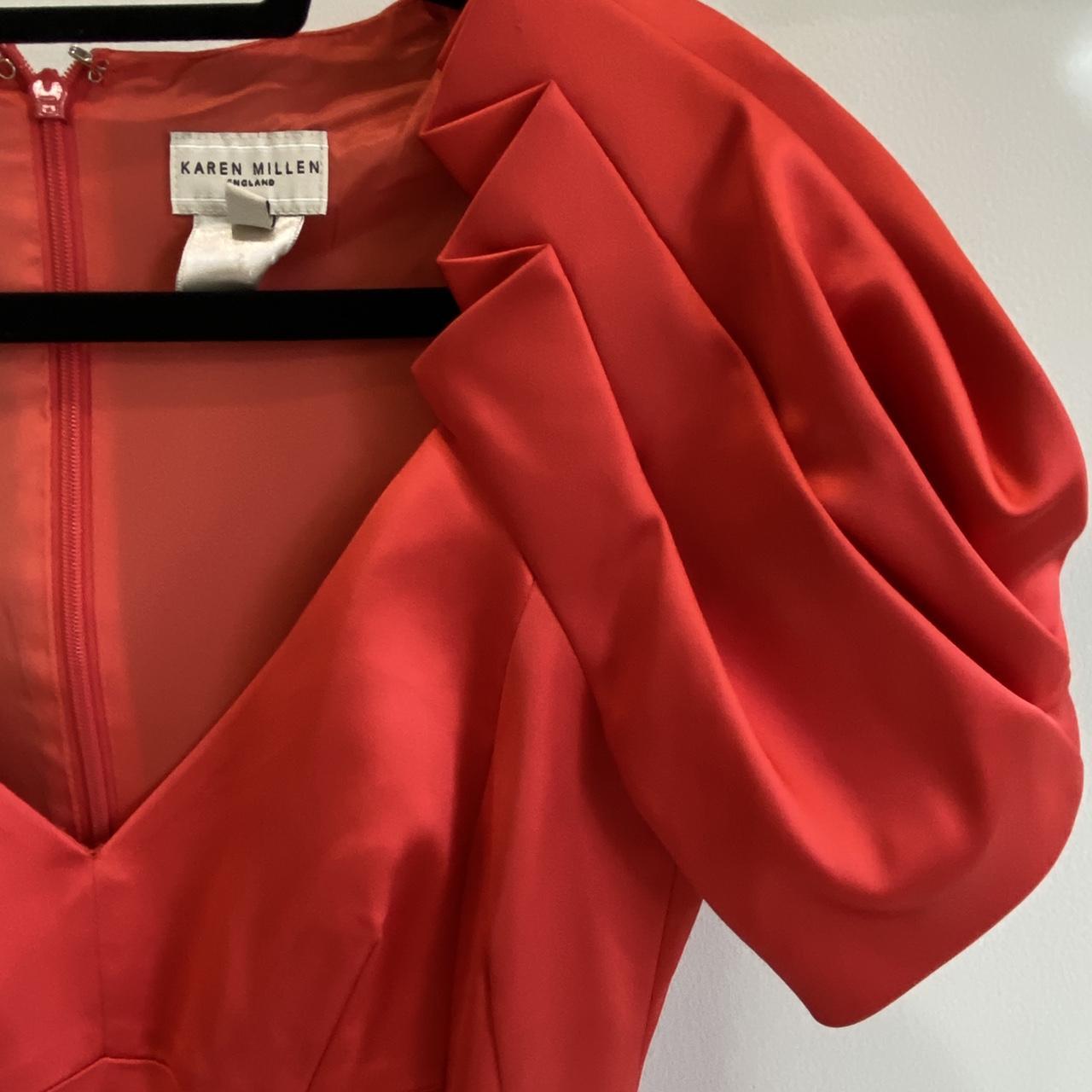 Karen Millen Women's Red Dress (3)