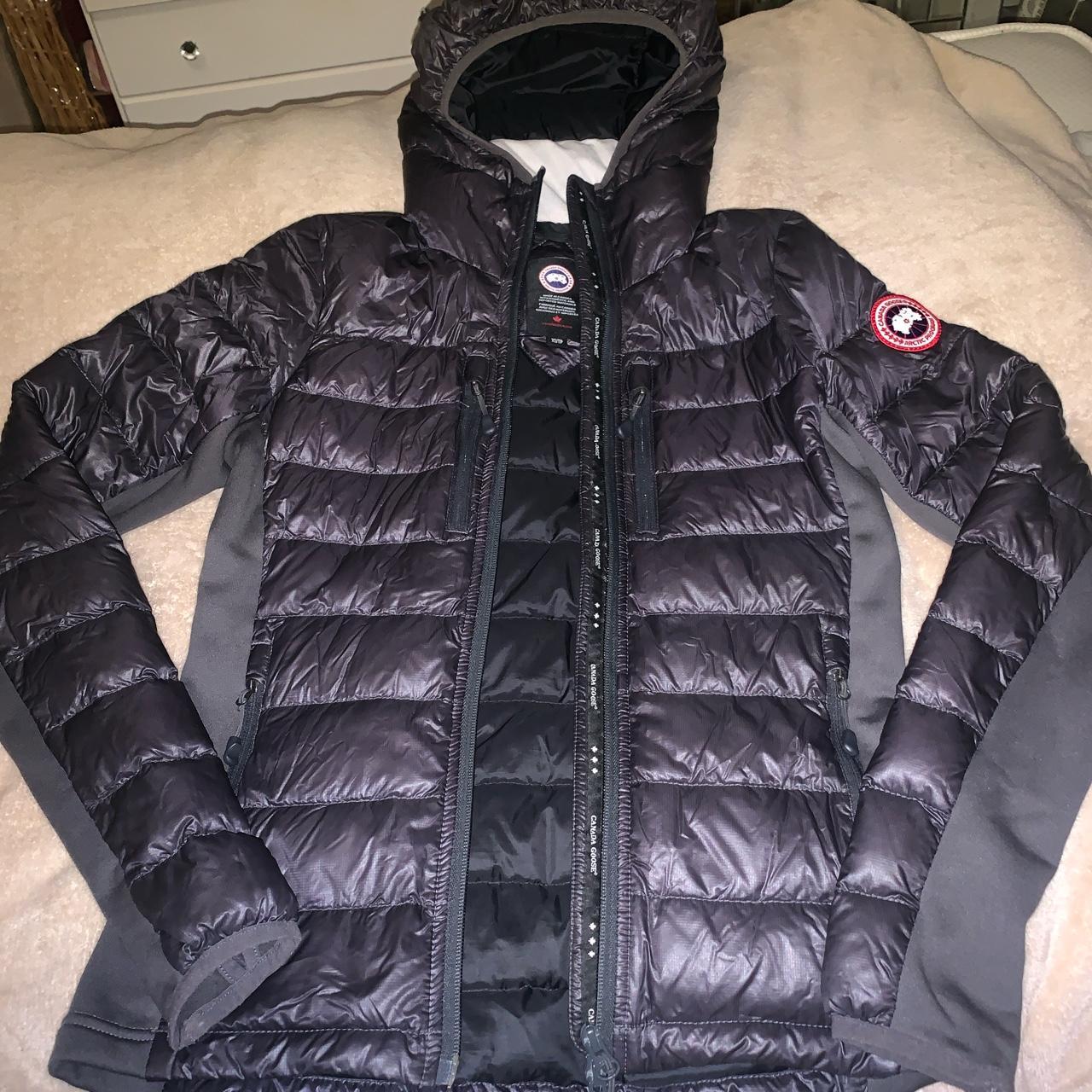 Canada Goose Women's Grey Jacket | Depop