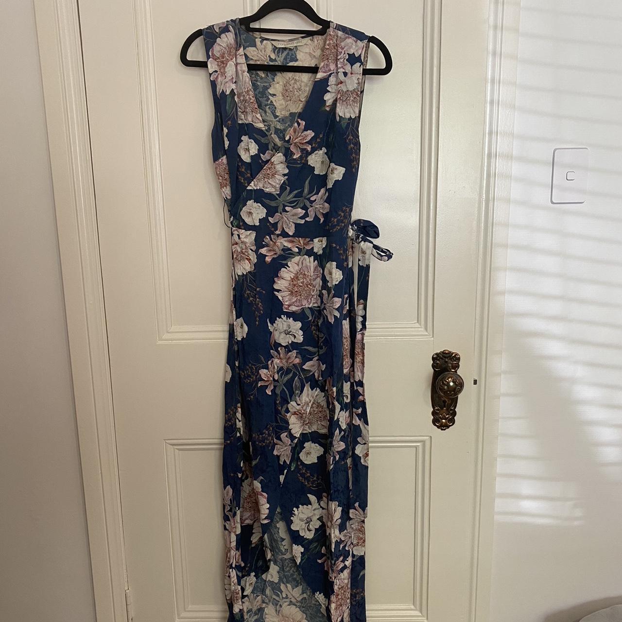 Forever new Floral Wrap style dress - size... - Depop