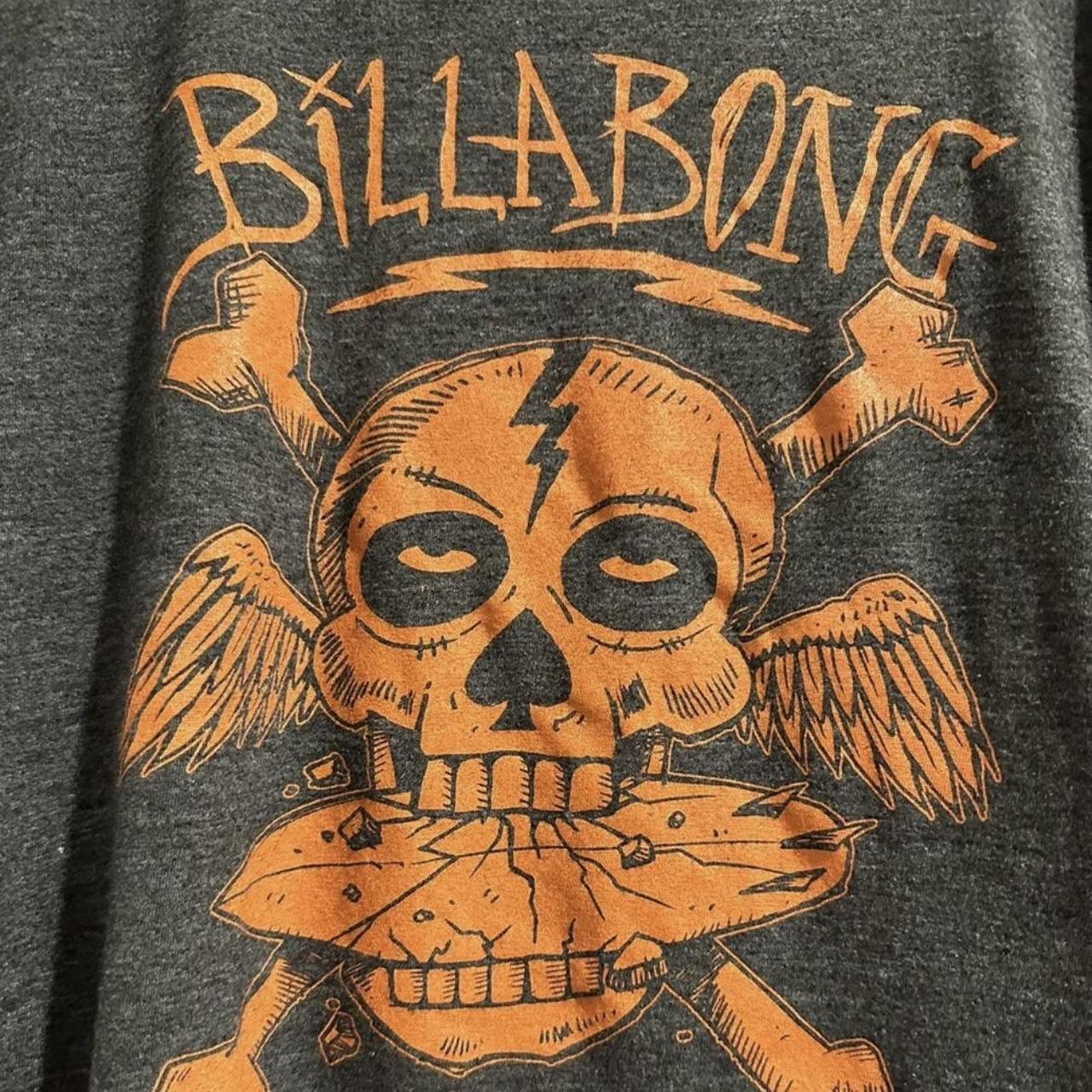 billabong grey t shirt