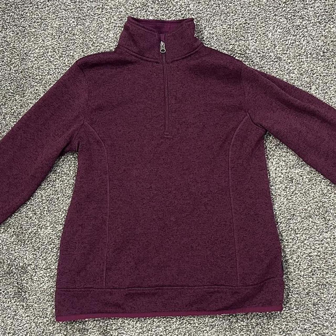 Eddie Bauer Quarter 1/4 Zip sweater sweatshirt layer... - Depop