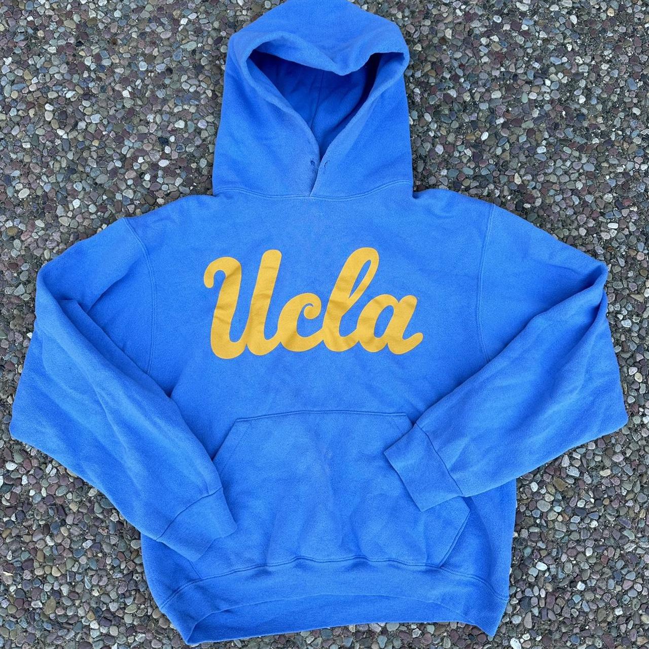 UCLA hoodie Size S tag ripped Great colors and... Depop