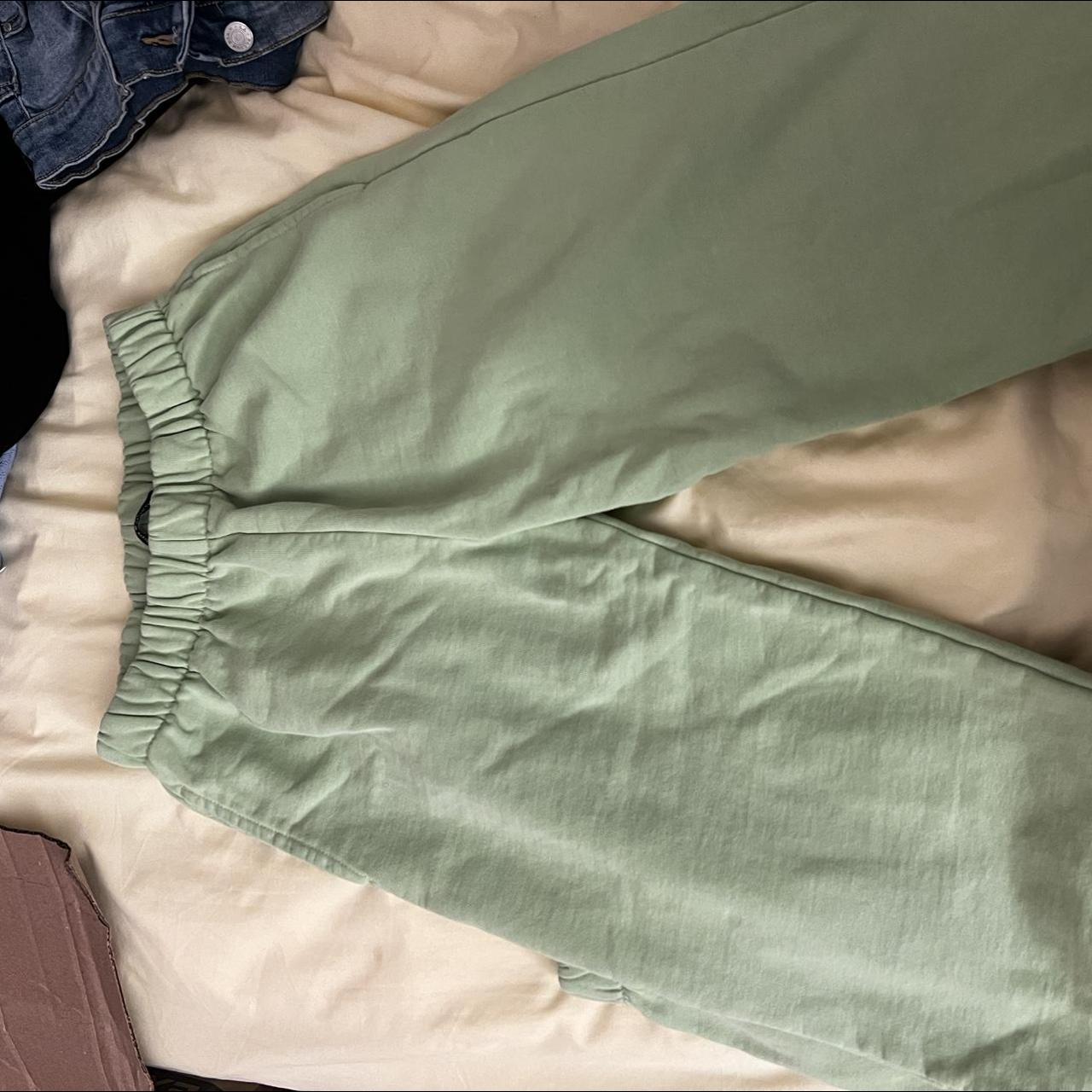 lime green sweatpants from brandy melville great... Depop