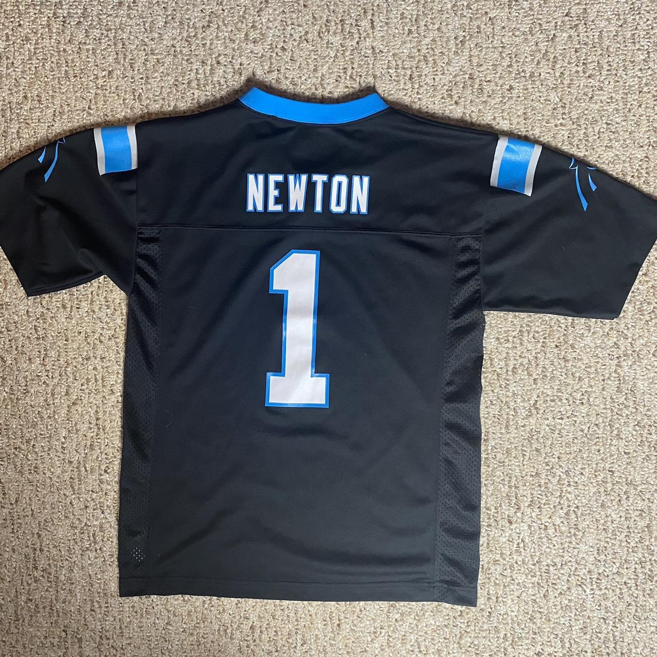 NFL, Shirts & Tops, Youth Size L Cam Newton Panthers Jersey