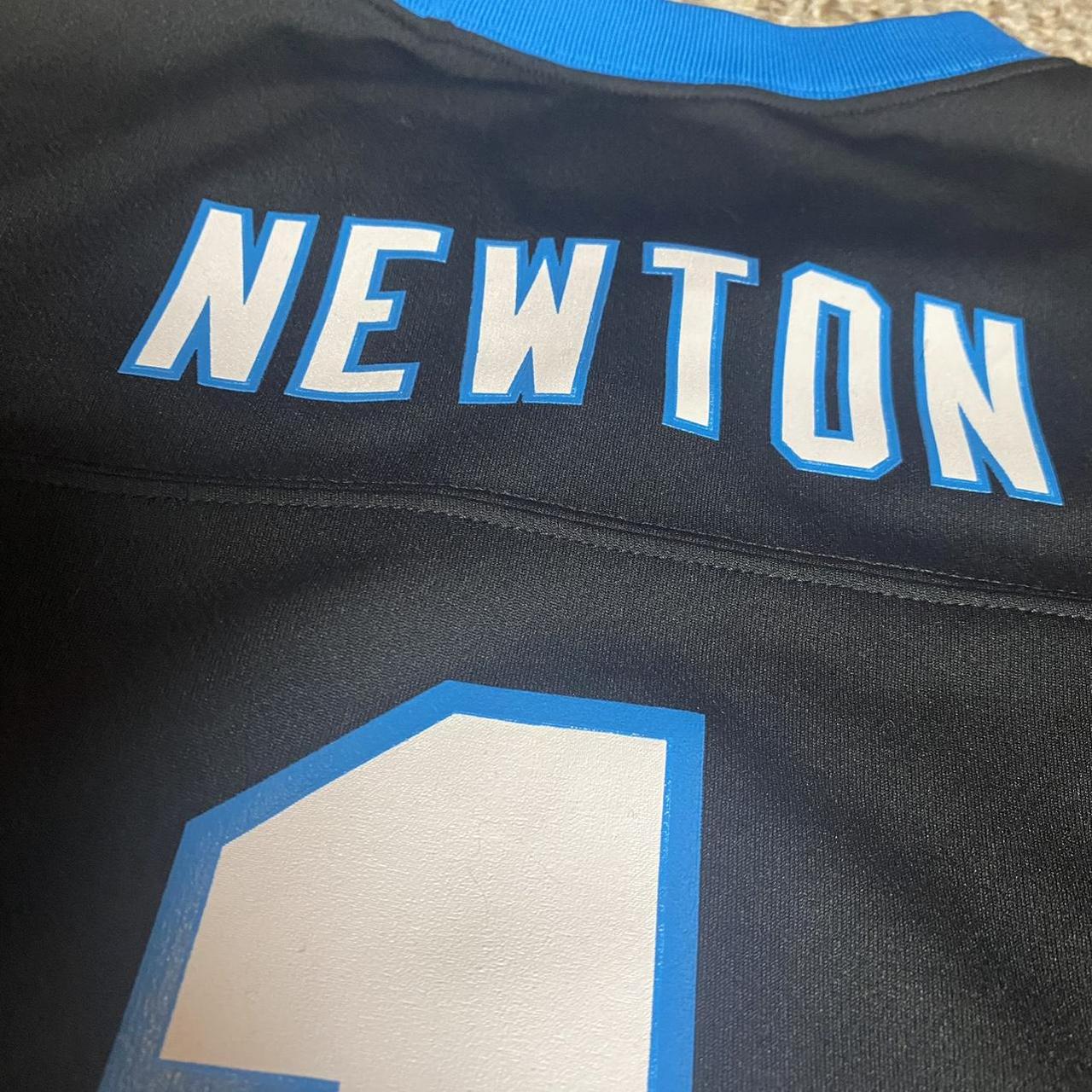 Cam Newton Jersey T-Shirt Carolina Panthers NFL - Depop