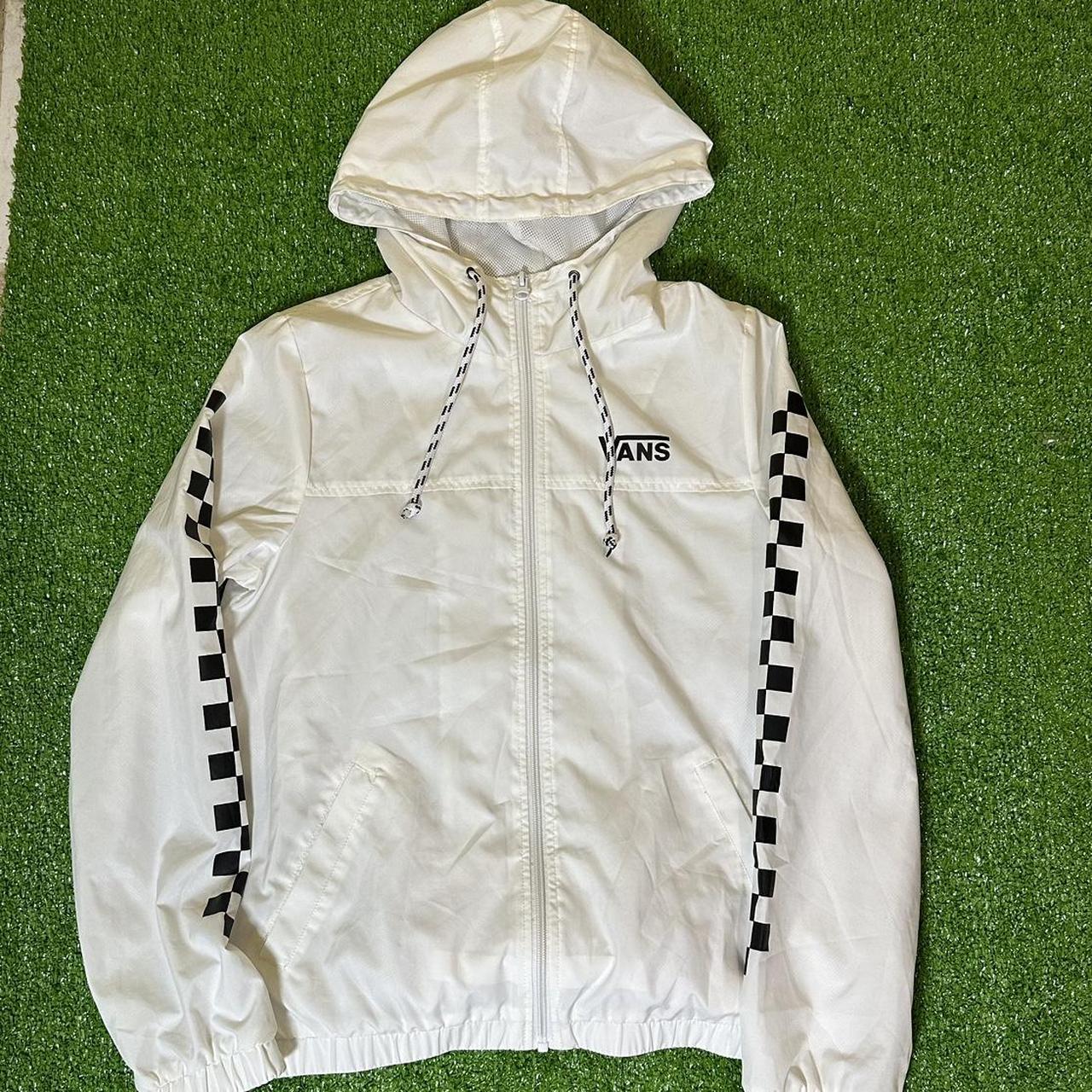 Vans windbreaker womens white new arrivals