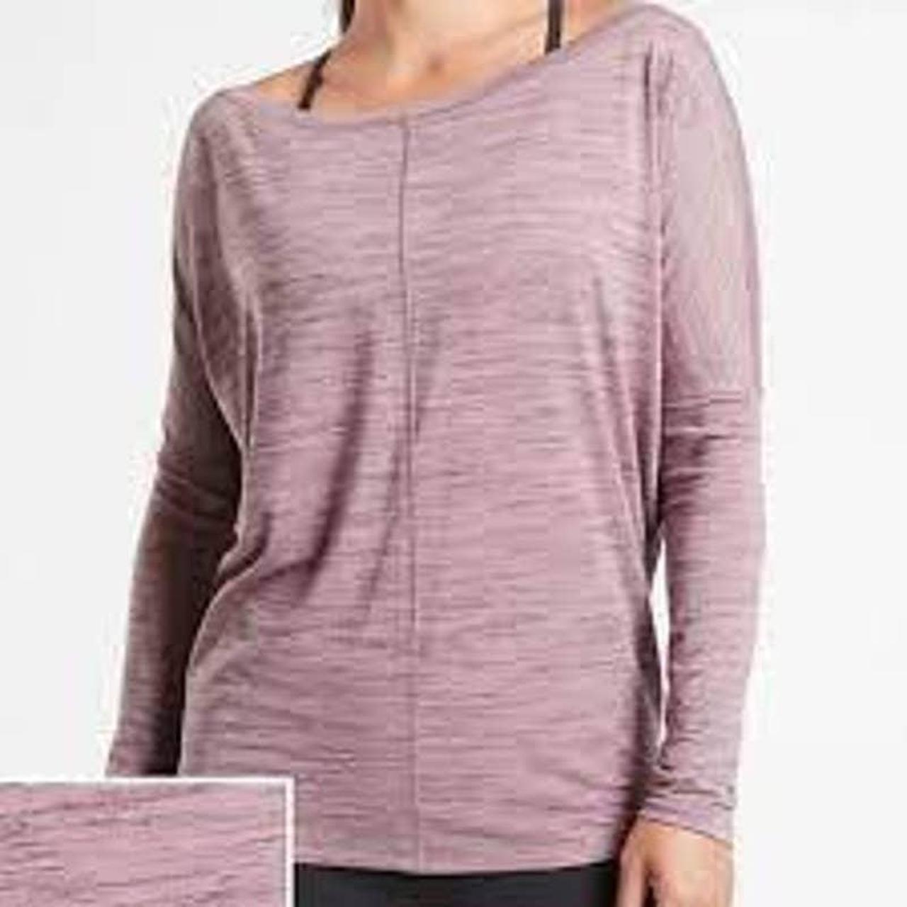 Women's Basic Long Sleeve Crew Neck T Shirt Bright Magenta Small