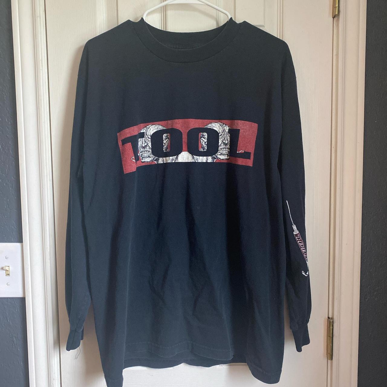 Tool 1994 バンドTシャツ 1994 Tool Medicine Twins longsleeve tour shirt Size | Depop