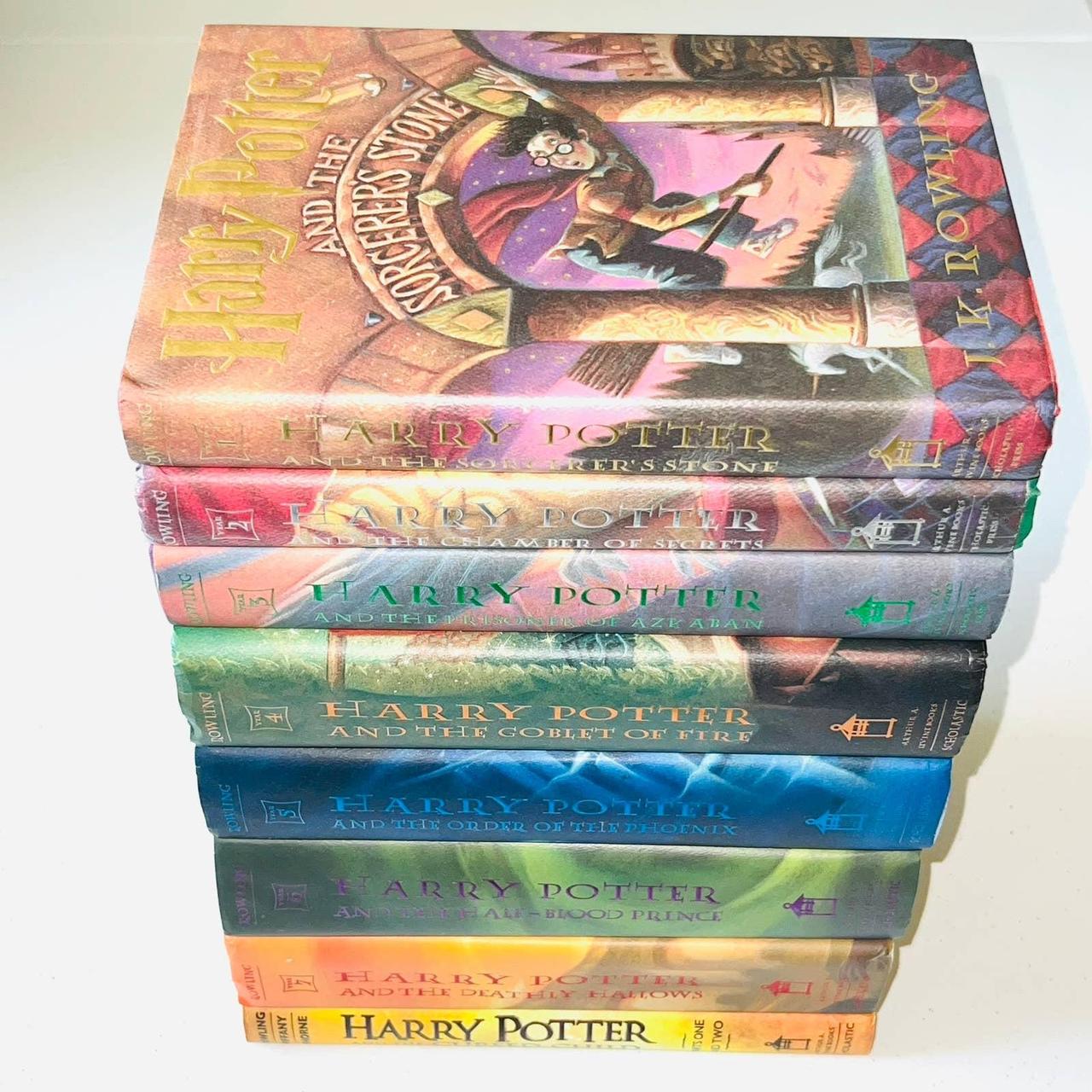 Harry Potter Gold Books Depop
