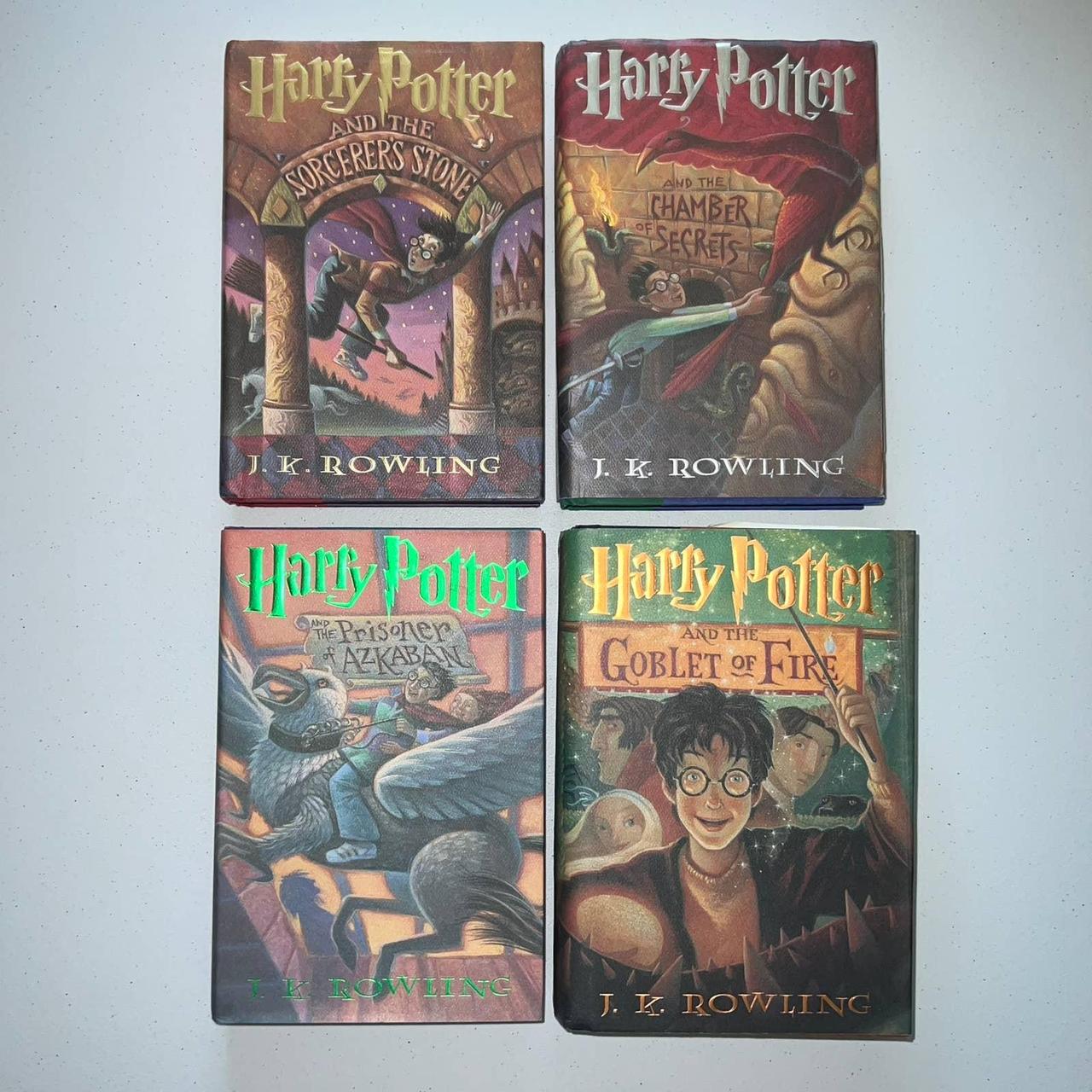 Harry Potter Gold Books Depop