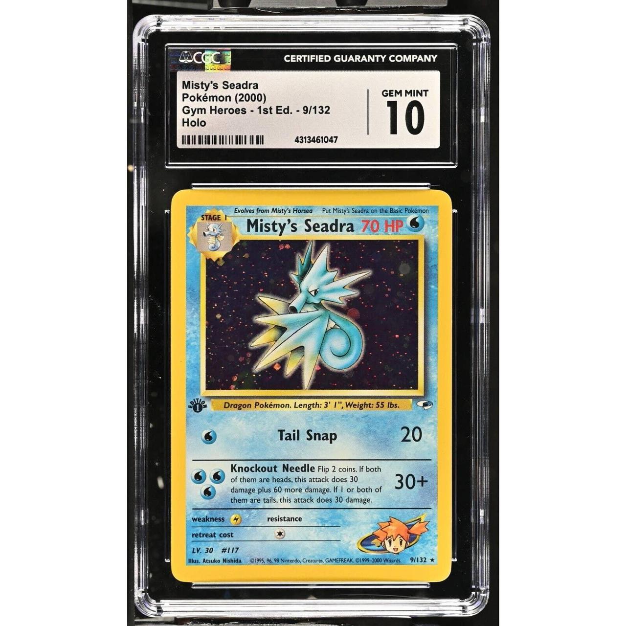 Shops Pokemon Misty's Seadra 1st Edition