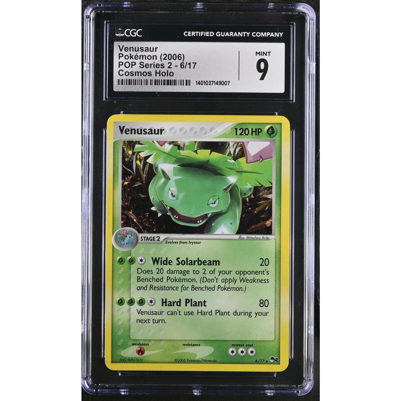 On sale Pokémon Venusaur CGC 9