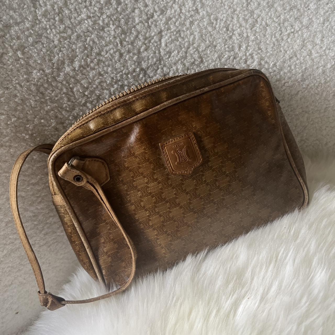 Vintage Celine. Use as a clutch or bougee toilet - Depop