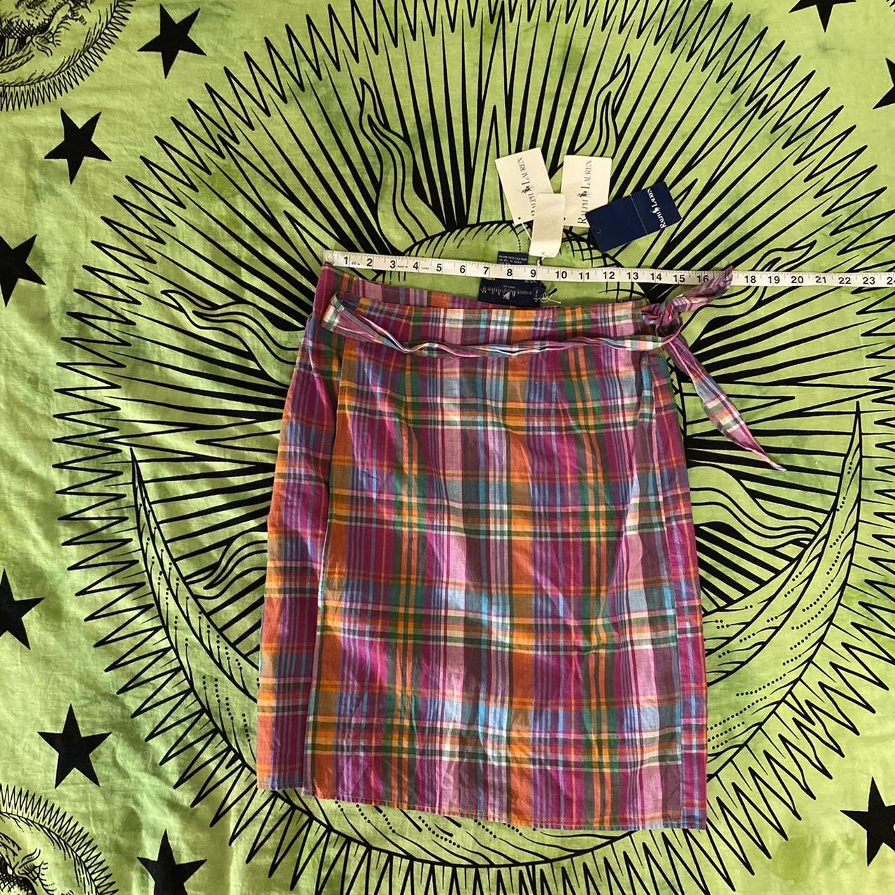 Vintage 90’s Plaid Wool Midi Skirt by Ralph Lauren | Shop THRILLING