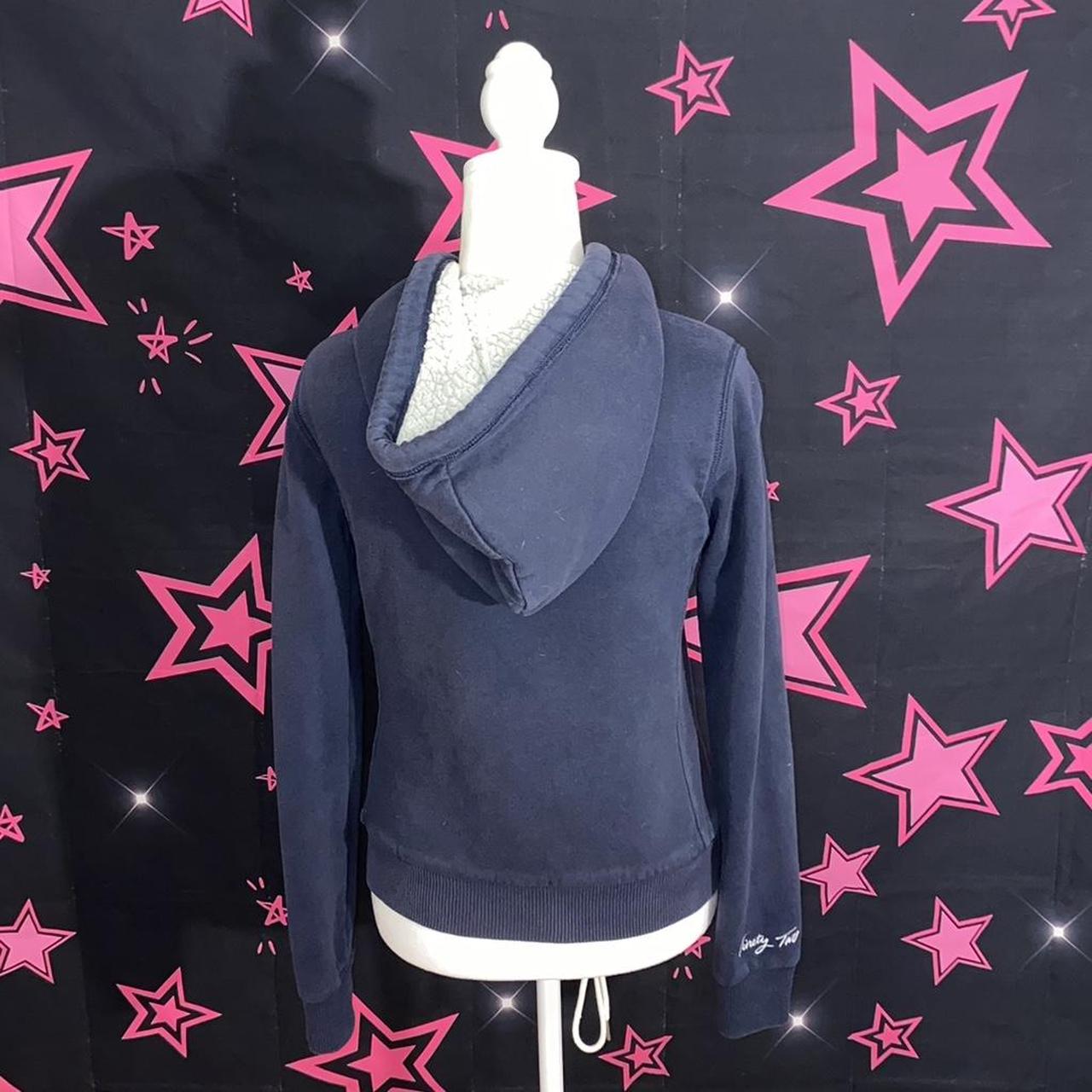 HALB ハルプ ヴィンテージ ベロア ジャケット y2k archive ⭐️Vintage Y2K Abercrombie Navy Blue Color Fleece | Depop