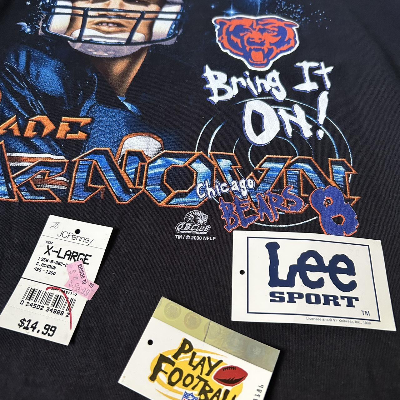 Vintage 2000 Lee Sports Chicago Bears NFL Football