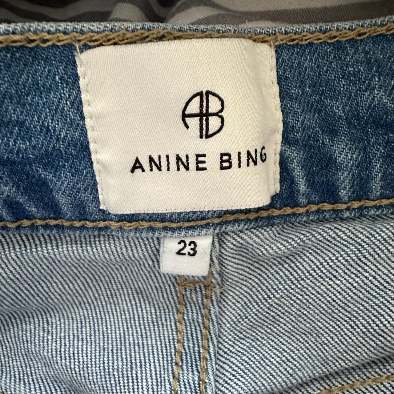 Anine Bing straight leg jeans Note the jeans were Depop