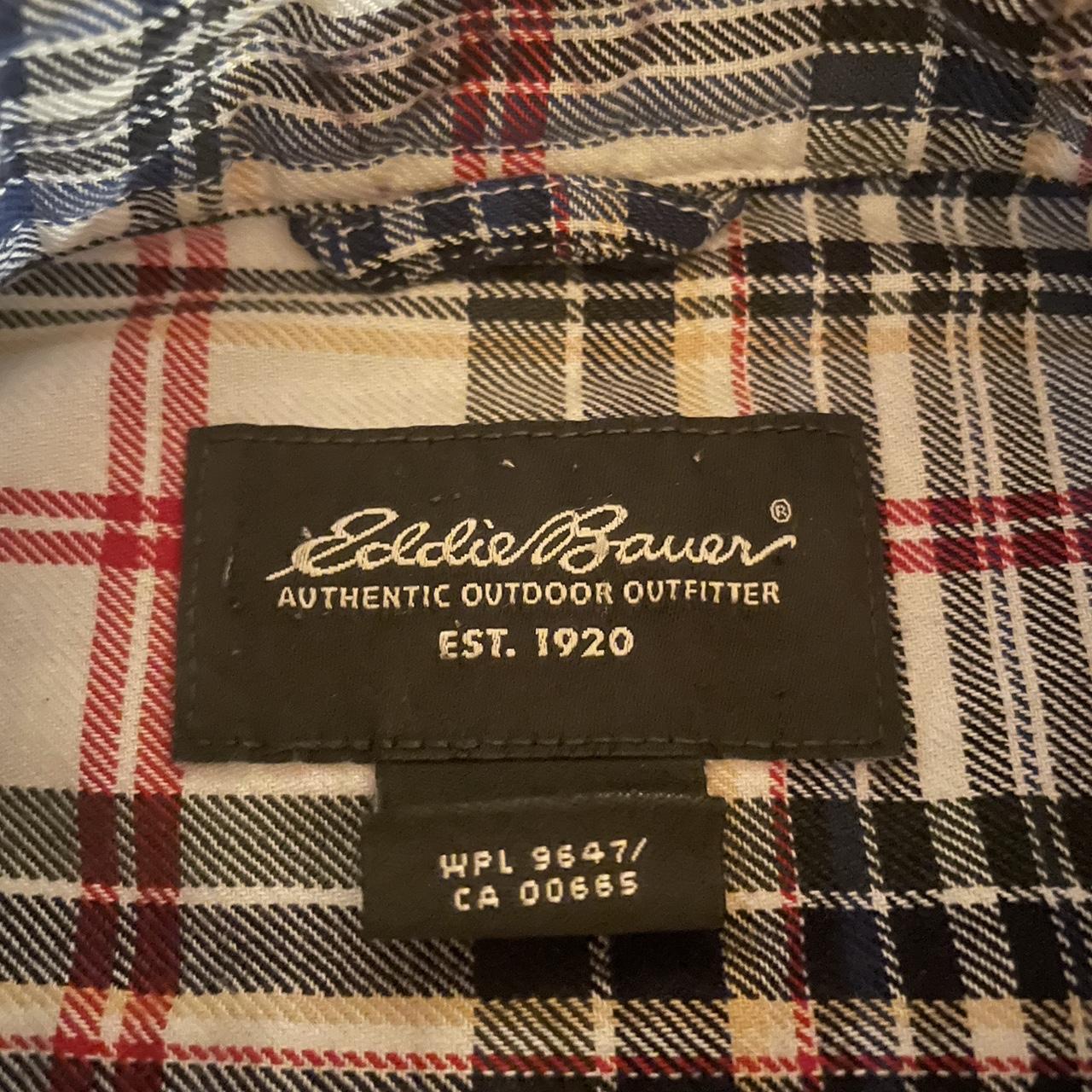 VINTAGE x EDDIE BAUER Vintage Eddie baur flannel... - Depop