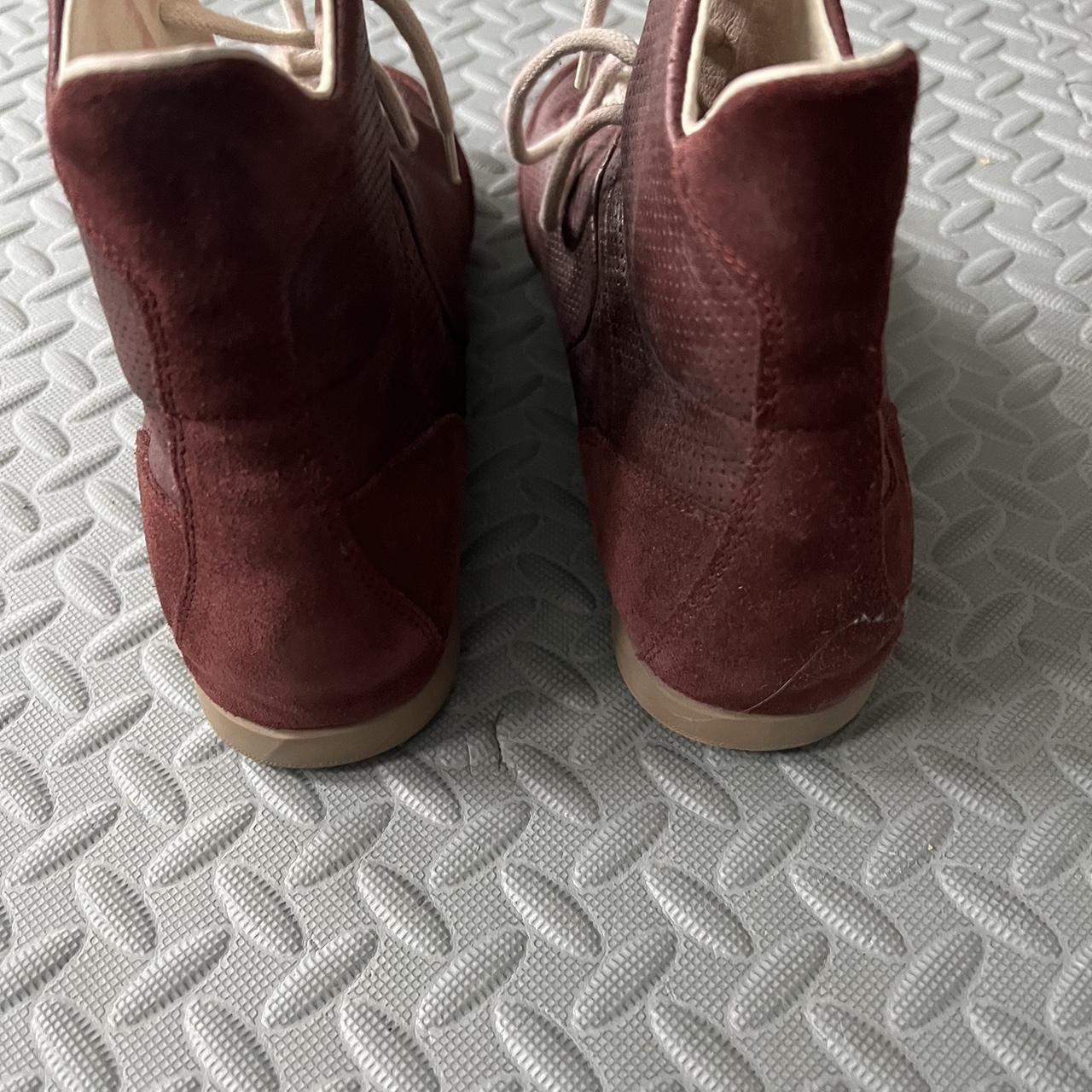 puma burgundy trainers