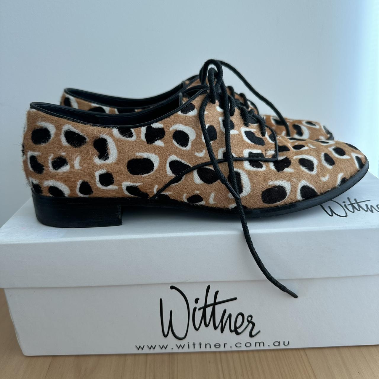 Leopard orders print brogues