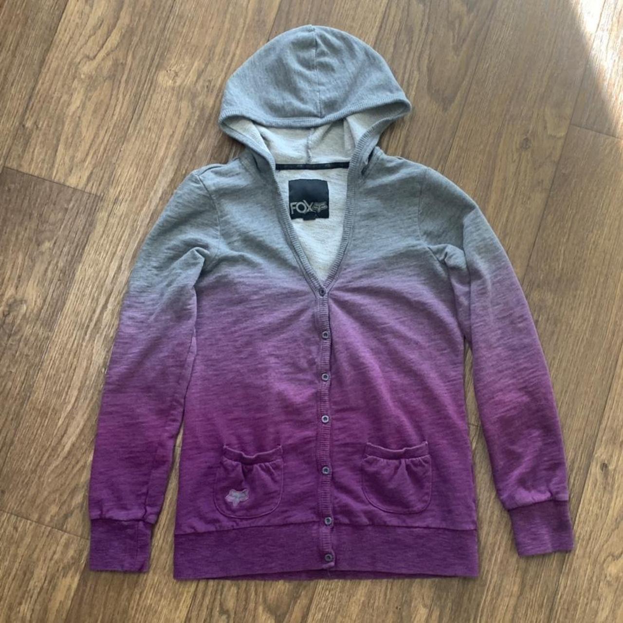 Purple fox racing hoodie online