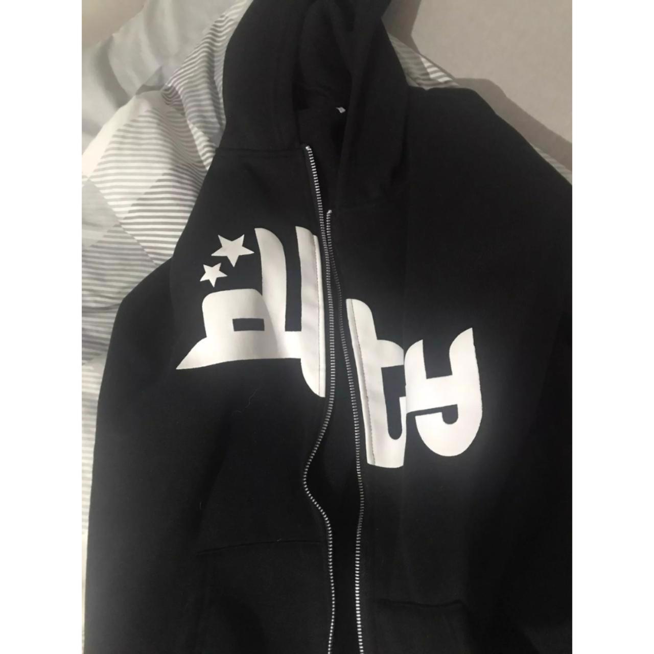 Star letter print hoodie, jacket, zip up long sleeve... - Depop