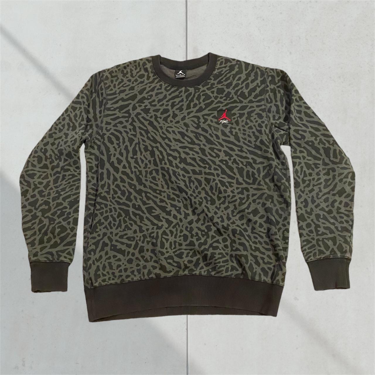 Men s Jordan Flight Elephant Print Sweatshirt Please