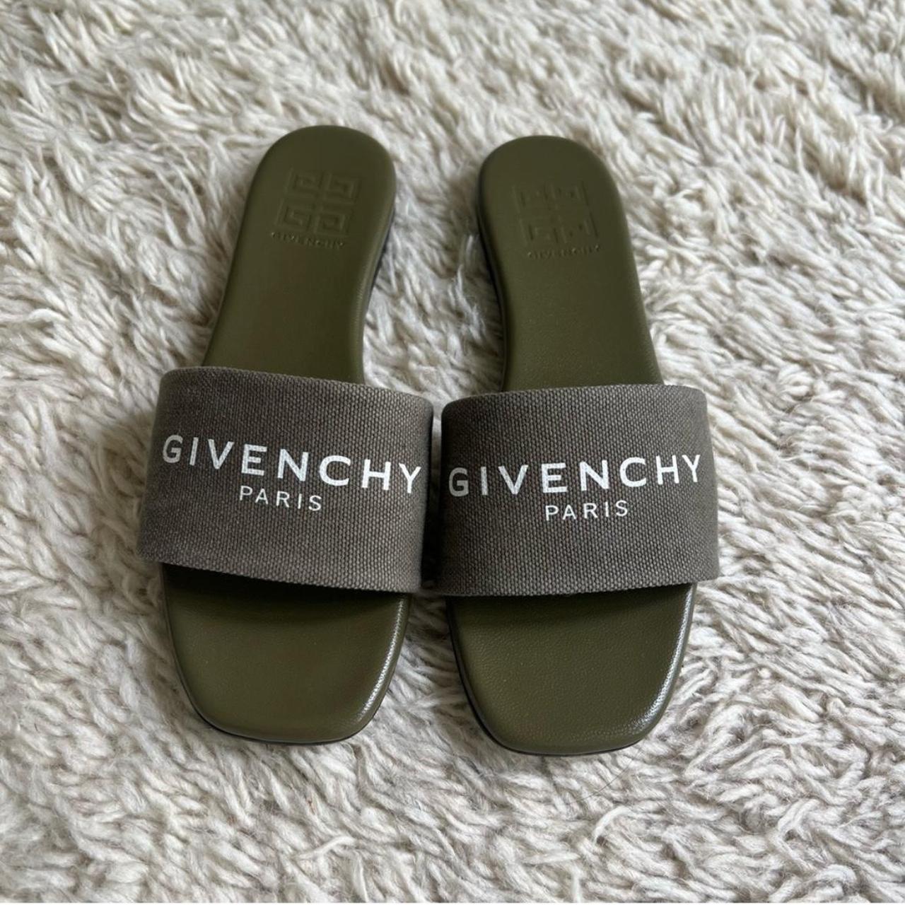 Givenchy 4G Sandals Color Dark Khaki Size. Depop