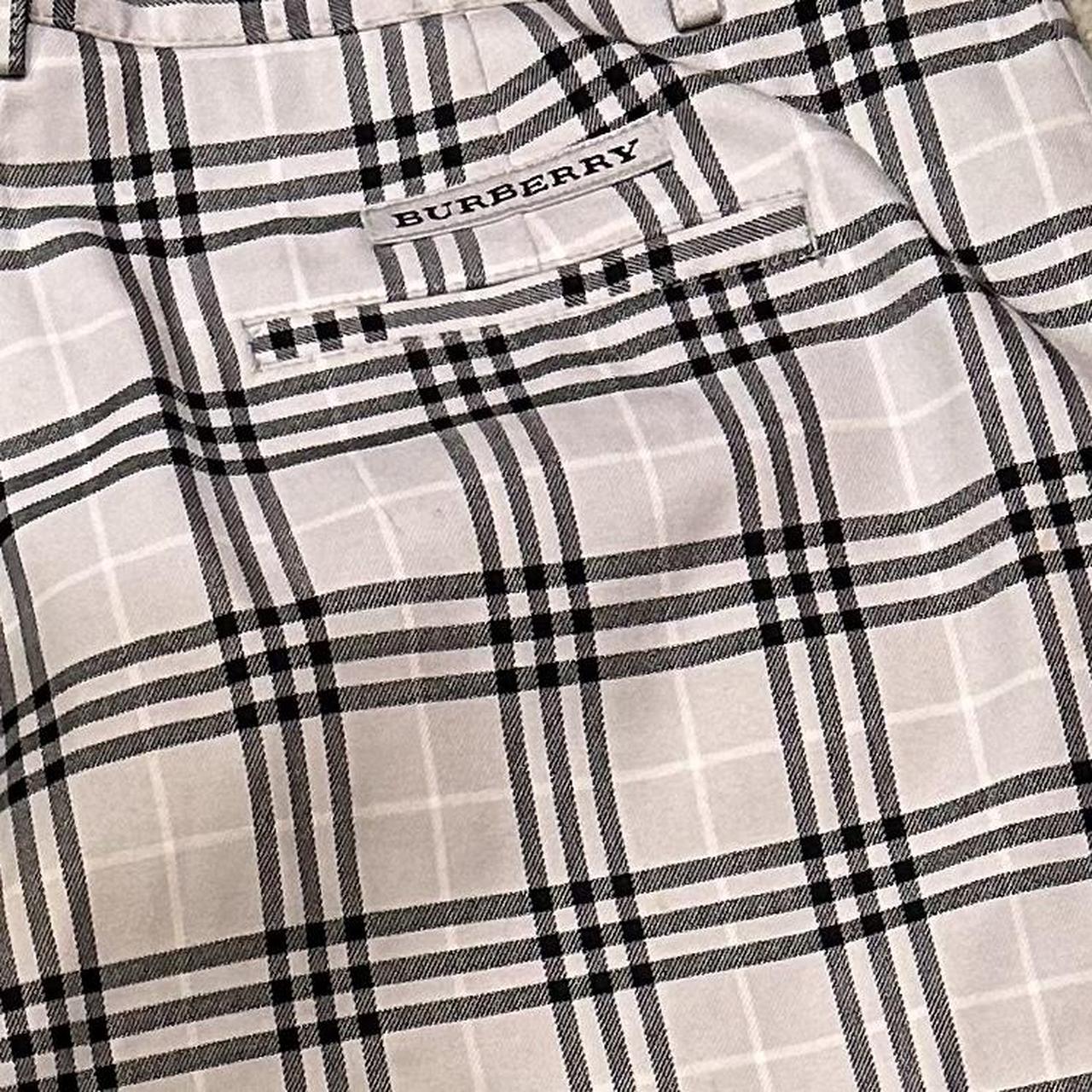 【数回着用】 Burberry GOLF 3 Layer tech pants Burberry Golf Novacheck Plaid Women's Cotton Capri Pants