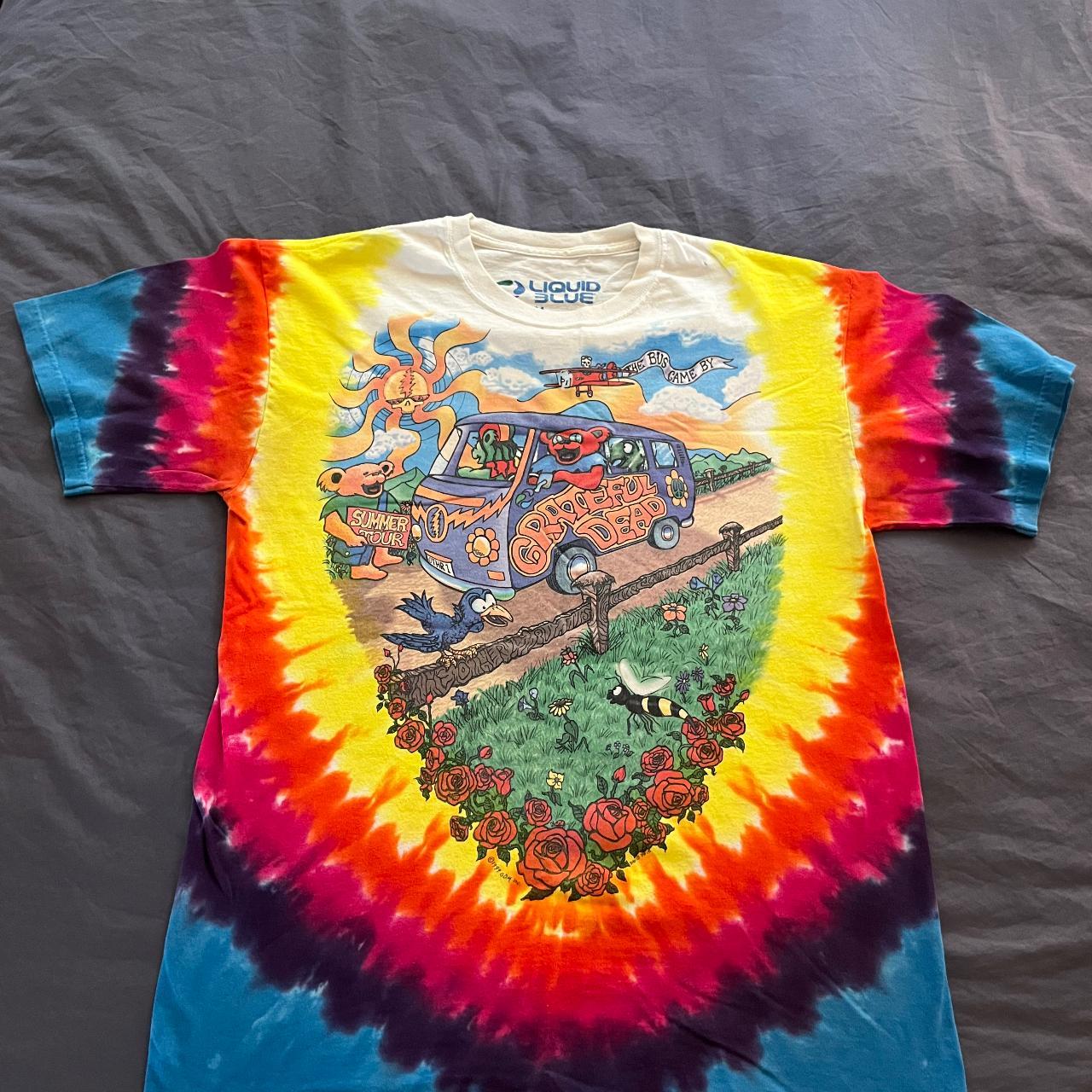 Summer Tour Bus Tie-Dye T-Shirt