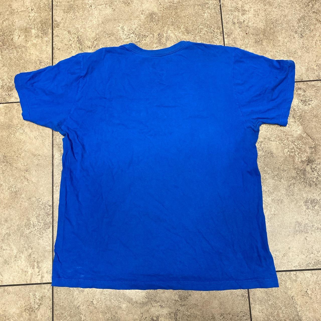 ʀᴇᴀᴅ ʙɪᴏ ʙᴇғᴏʀᴇ ᴘᴜʀᴄʜᴀsᴇ Blue Nike shirt Tagged... - Depop