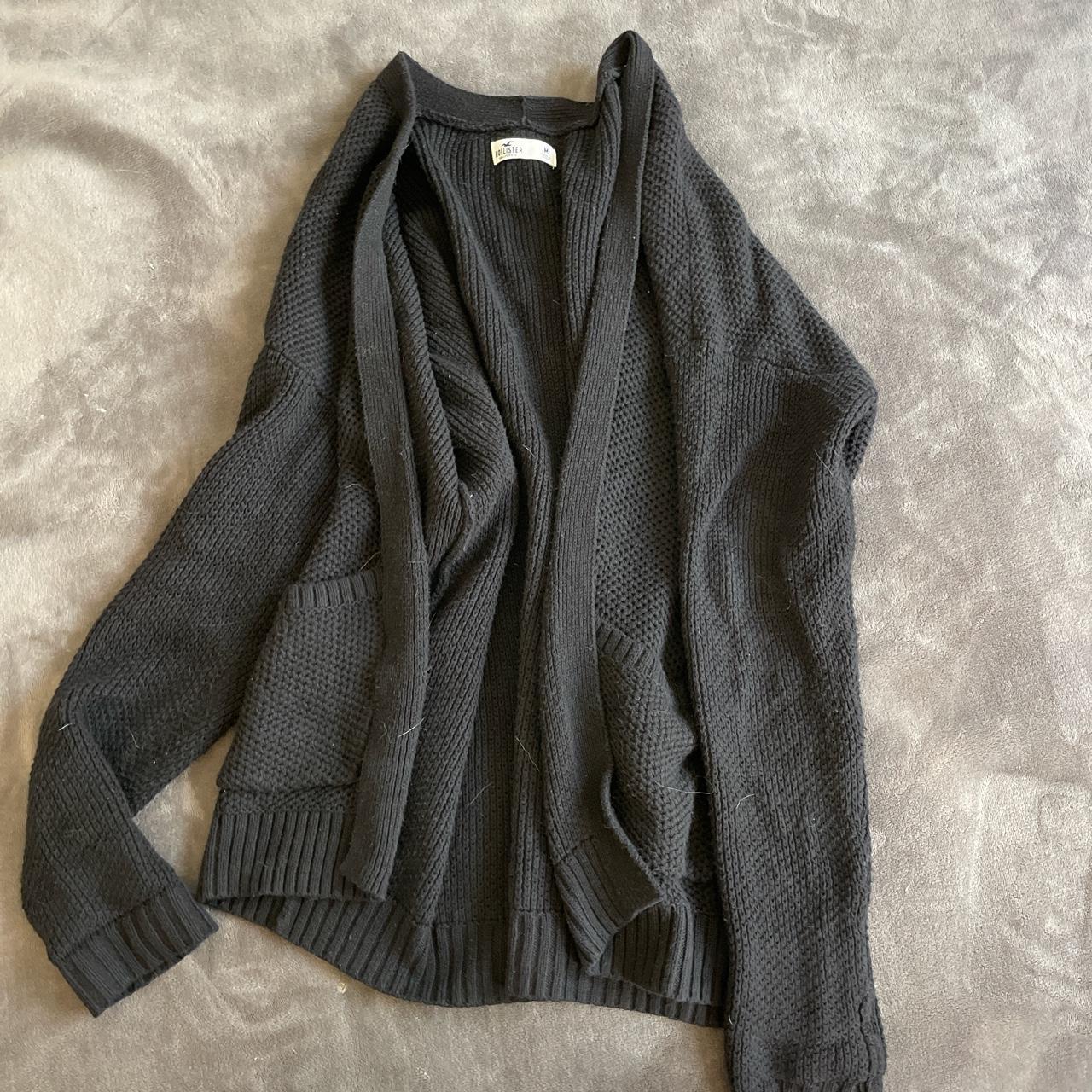 Hollister black cardigan Depop