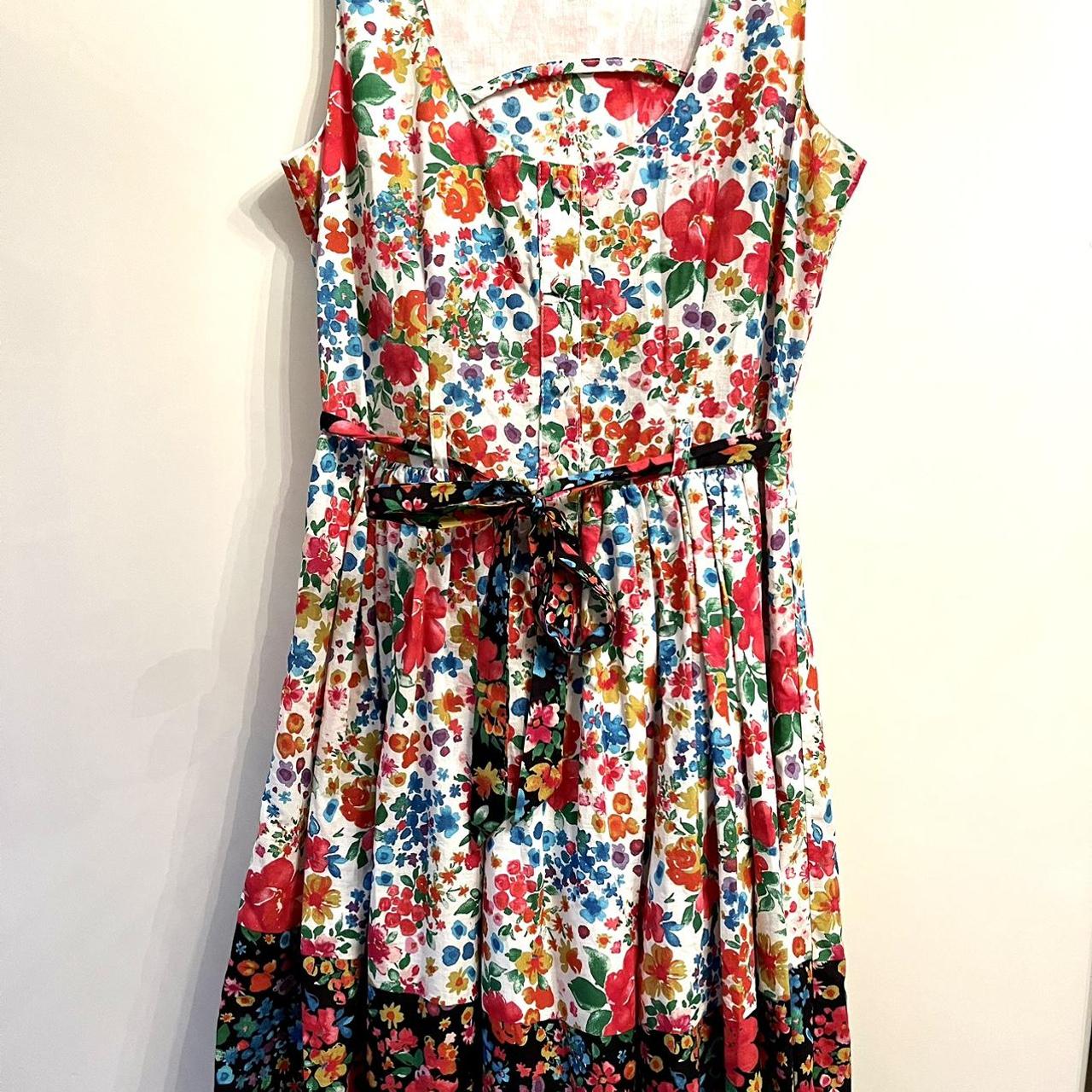 Red herring shop floral dress