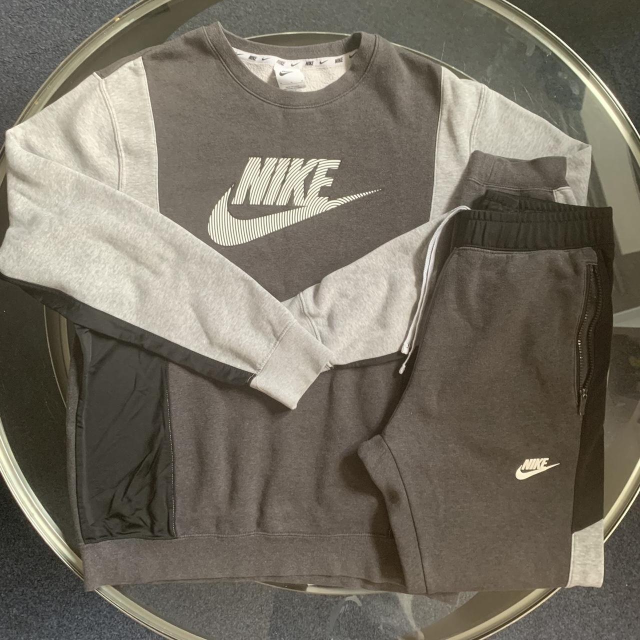 Great Condition, Nike Hybrid Tracksuit Size Small - Depop