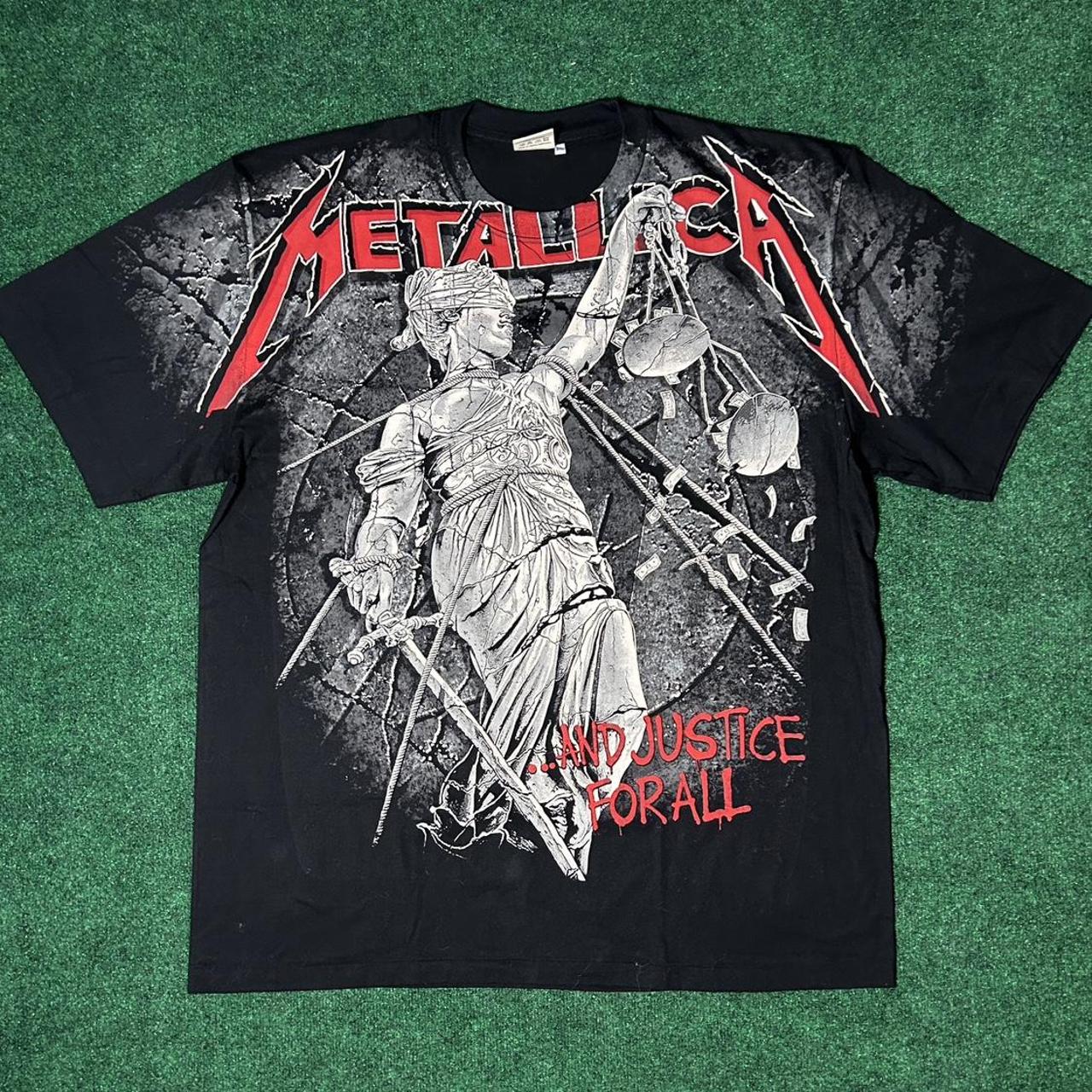 Vintage single stitch Metallica tee size men’s 3xl... - Depop